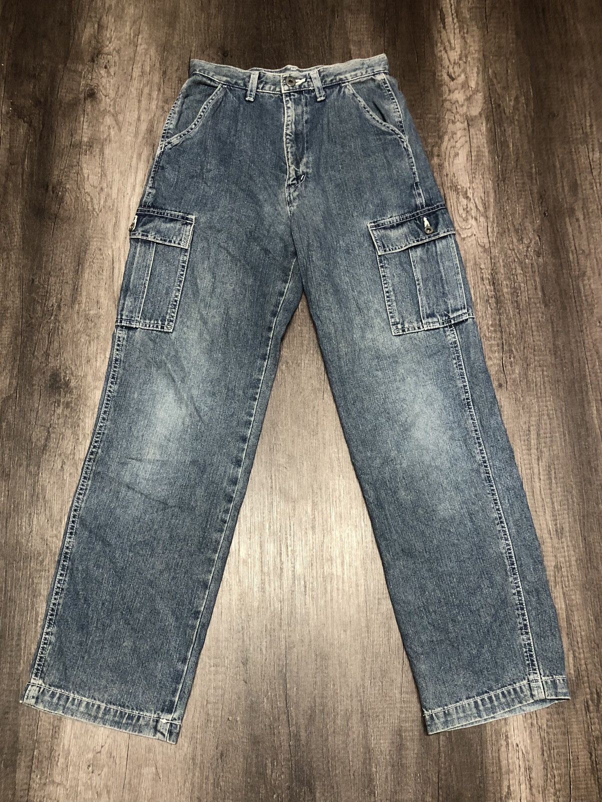 Japanese Brand × Vintage VINTAGE BOBSON JEANS CARGO PANT UNISEX Size 26" / US 2 / IT 38 - 3 Thumbnail