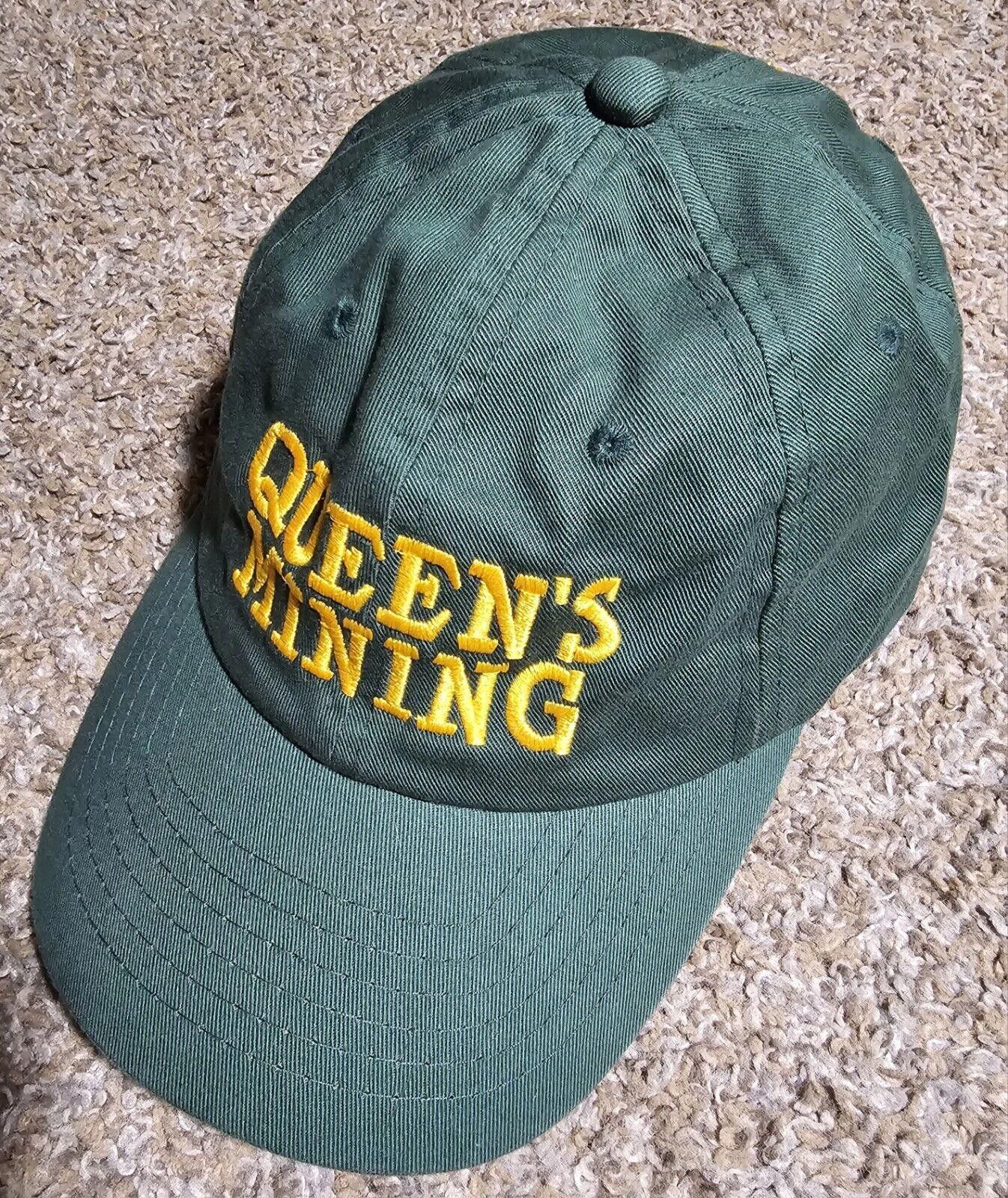 Designer Queen's Mining green strapback hat Size ONE SIZE - 1 Thumbnail