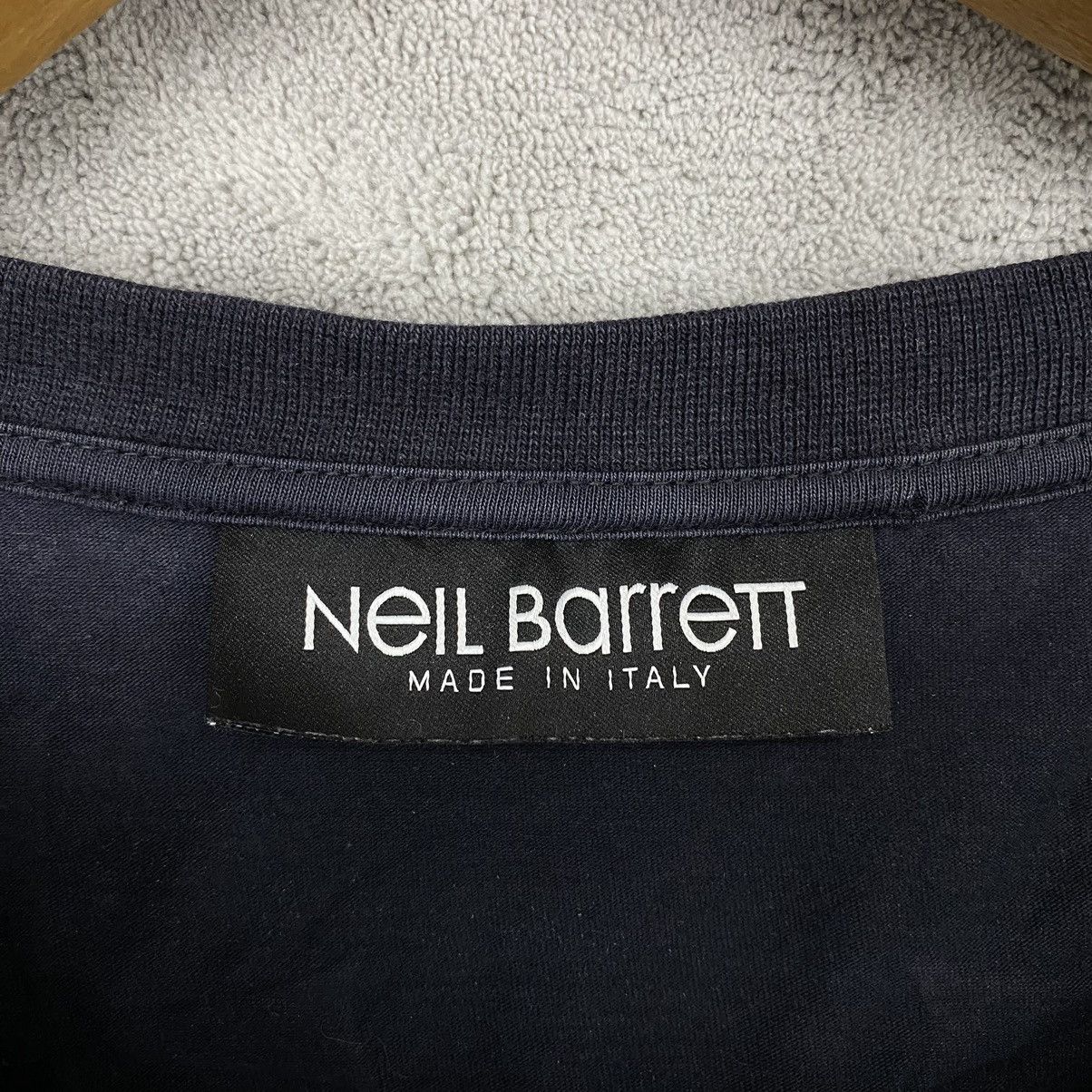 Neil Barrett NEIL BARRETT Maltese Cross Printed T-Shirt Black Size US L / EU 52-54 / 3 - 8 Thumbnail