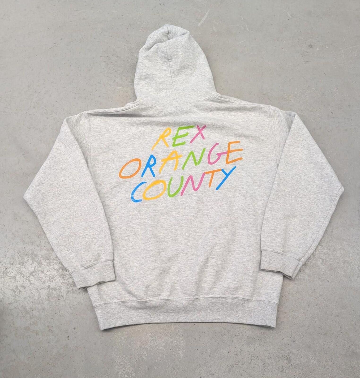 Supreme Rex Orange County Pony Tour Concert Gray Hoodie Size US M / EU 48-50 / 2 - 1 Thumbnail