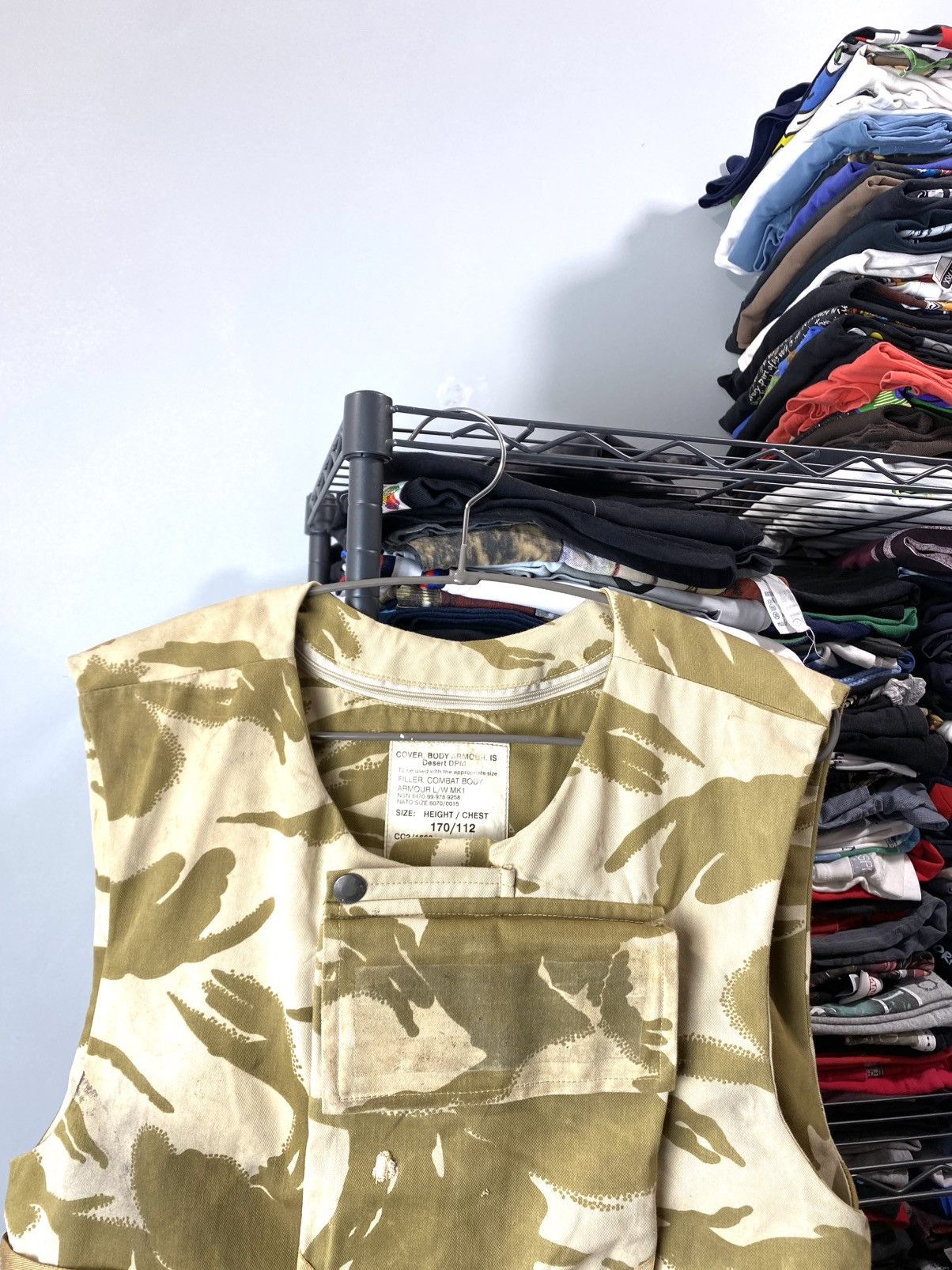Vintage 💥Rare! Vintage Camouflage Avant Gard Military Vest Size US M / EU 48-50 / 2 - 4 Thumbnail