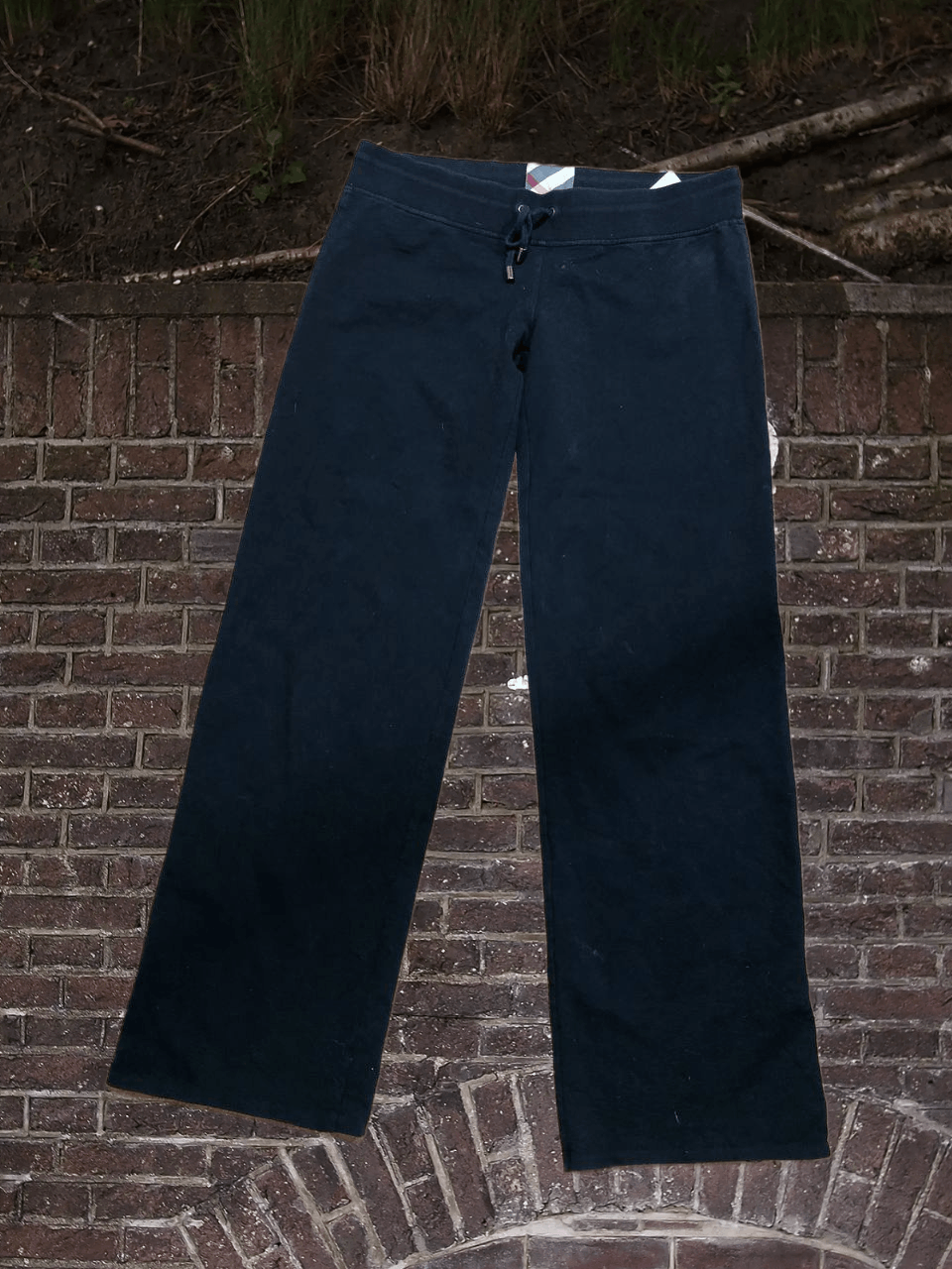 Burberry Burberry London England Sweatpants Vintage Logo Luxury Size 26" / US 2 / IT 38 - 1 Thumbnail