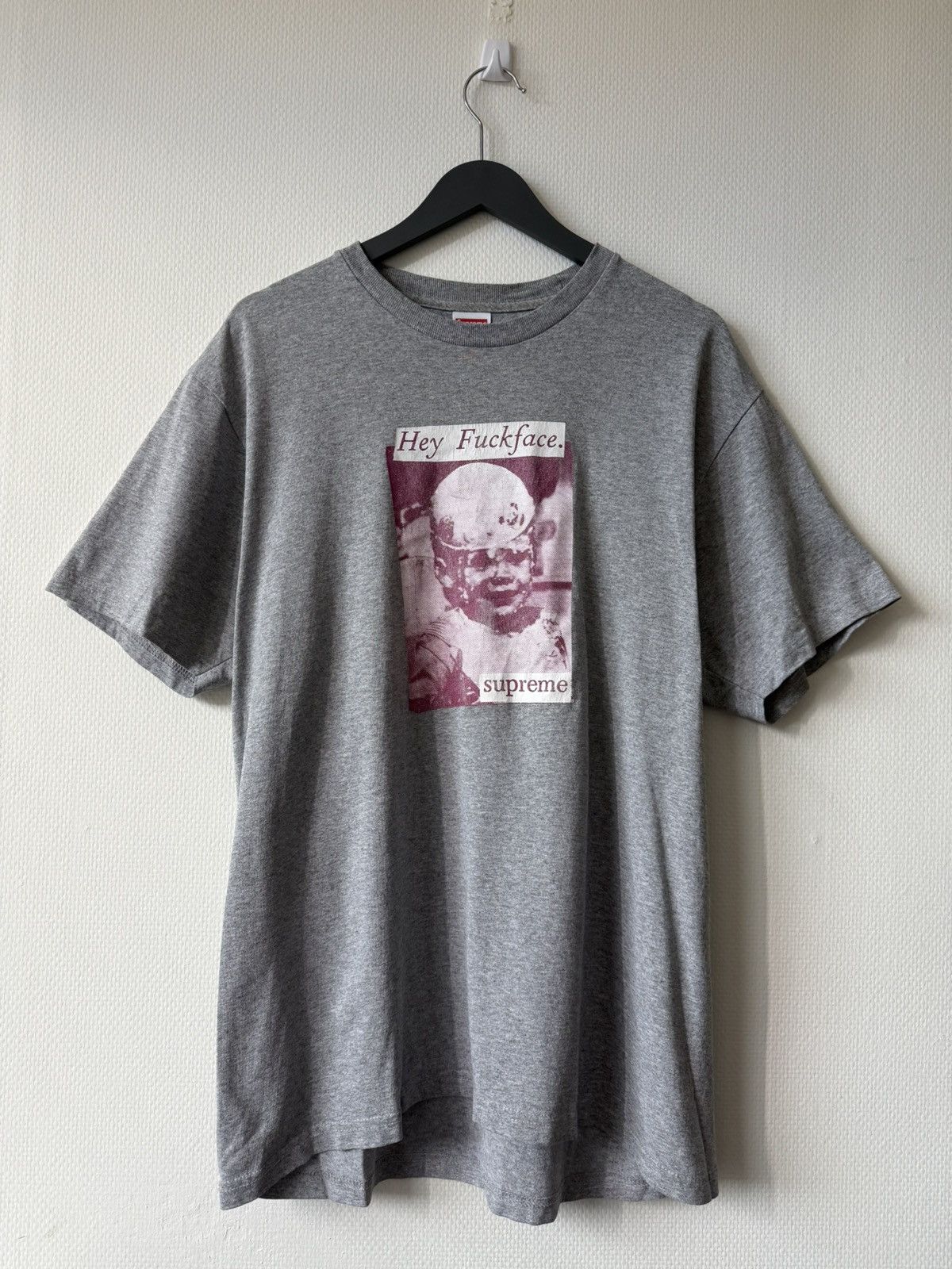 Supreme Supreme t-shirt (Hey Fuckfece SS18) Size US L / EU 52-54 / 3 - 1 Thumbnail