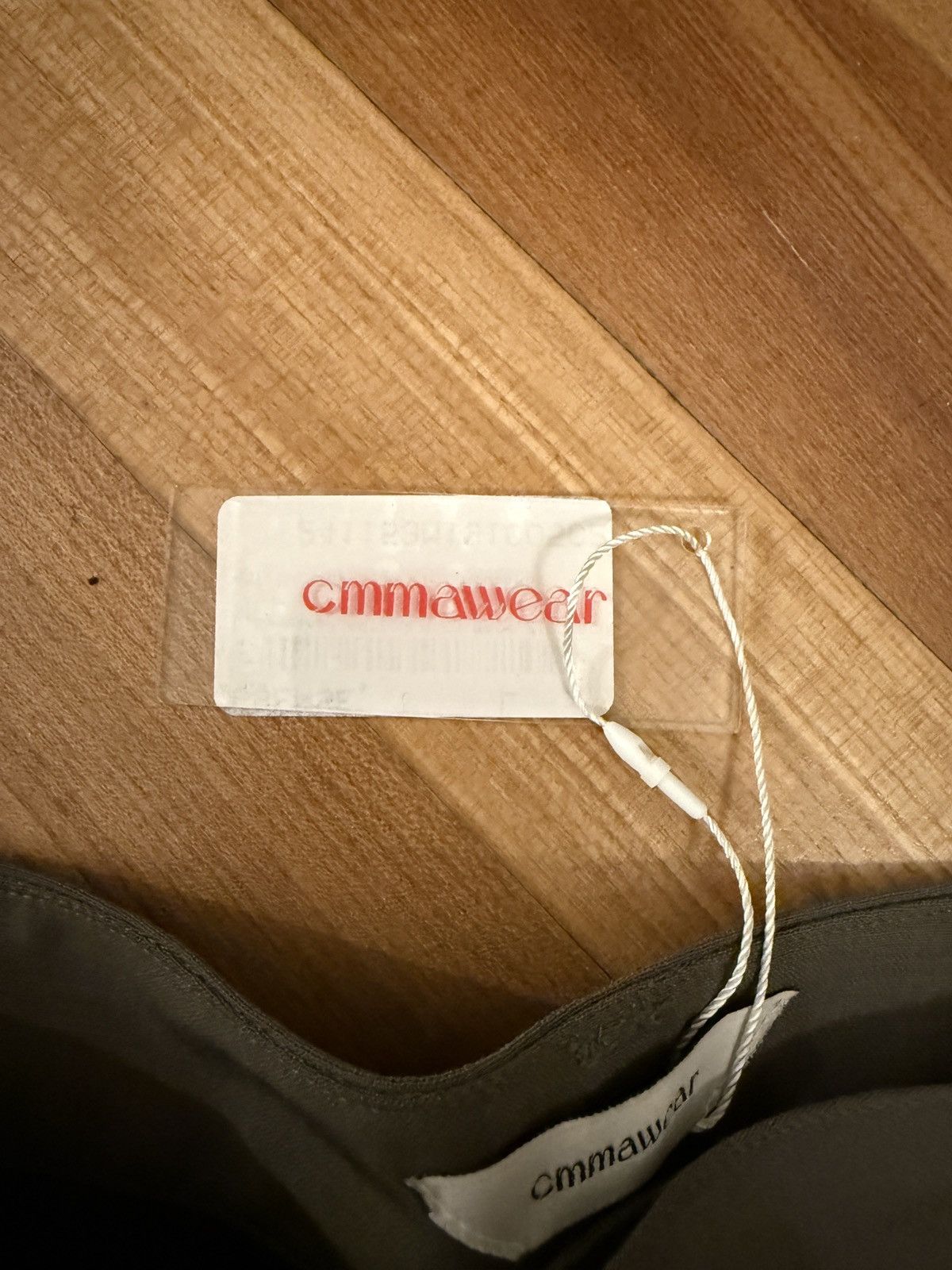 CMMAWEAR CMMAWEAR Taupe Zip Panel Trousers Size US 36 / EU 52 - 4 Thumbnail