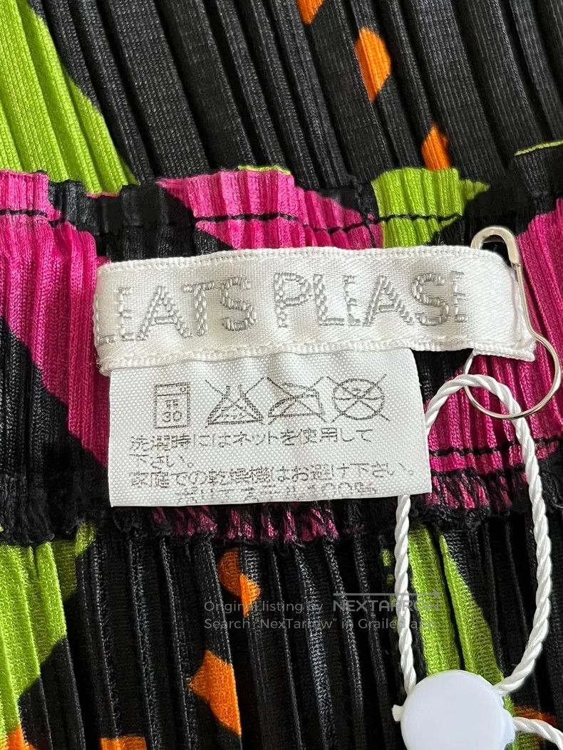 Issey Miyake Issey Miyake size:3 Black Midi Skirt Size 22" - 3 Thumbnail
