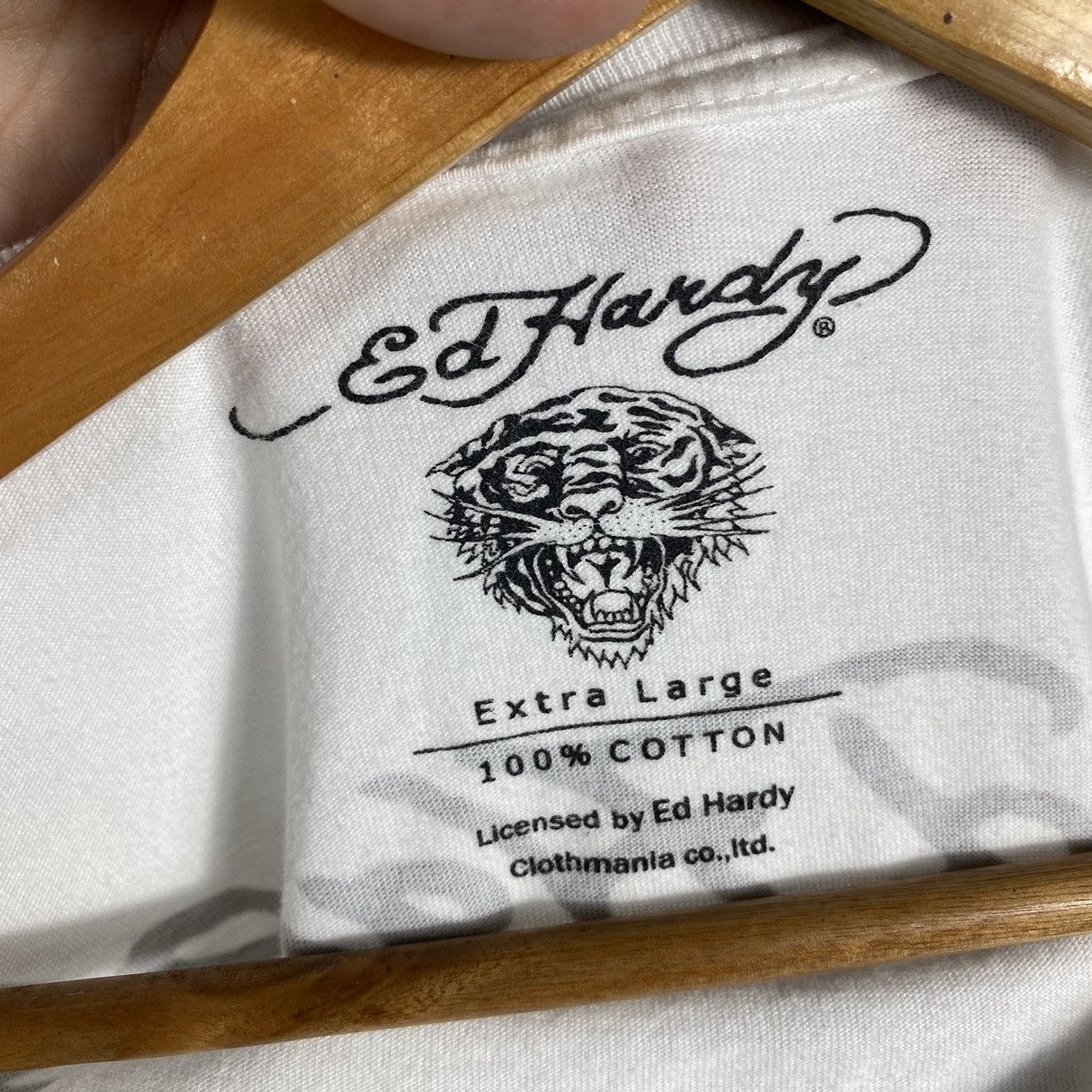 Ed Hardy ED HARDY Drawn By Ed Hardy Tattoo Long Sleeve Women Tee Size XL / US 12-14 / IT 48-50 - 9 Thumbnail