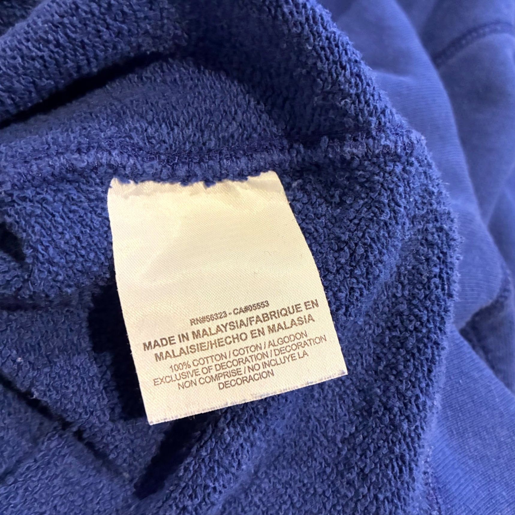 Nike VINTAGE Nike Sweatshirt XL Men Blue Pullover Stitched Swoosh Red Tag Size US XL / EU 56 / 4 - 6 Thumbnail