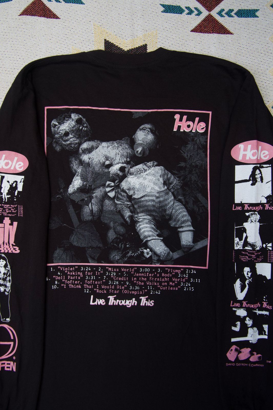 Band Tees HOLE through This grunge Bands Nirvana Tshirt Size US XL / EU 56 / 4 - 6 Thumbnail
