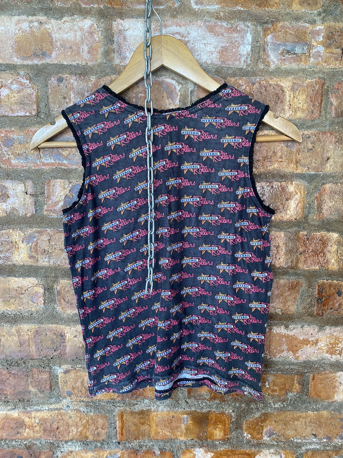 Hysteric Glamour 1990s Hysteric Roller all logo tank Size XS / US 0-2 / IT 36-38 - 9 Thumbnail