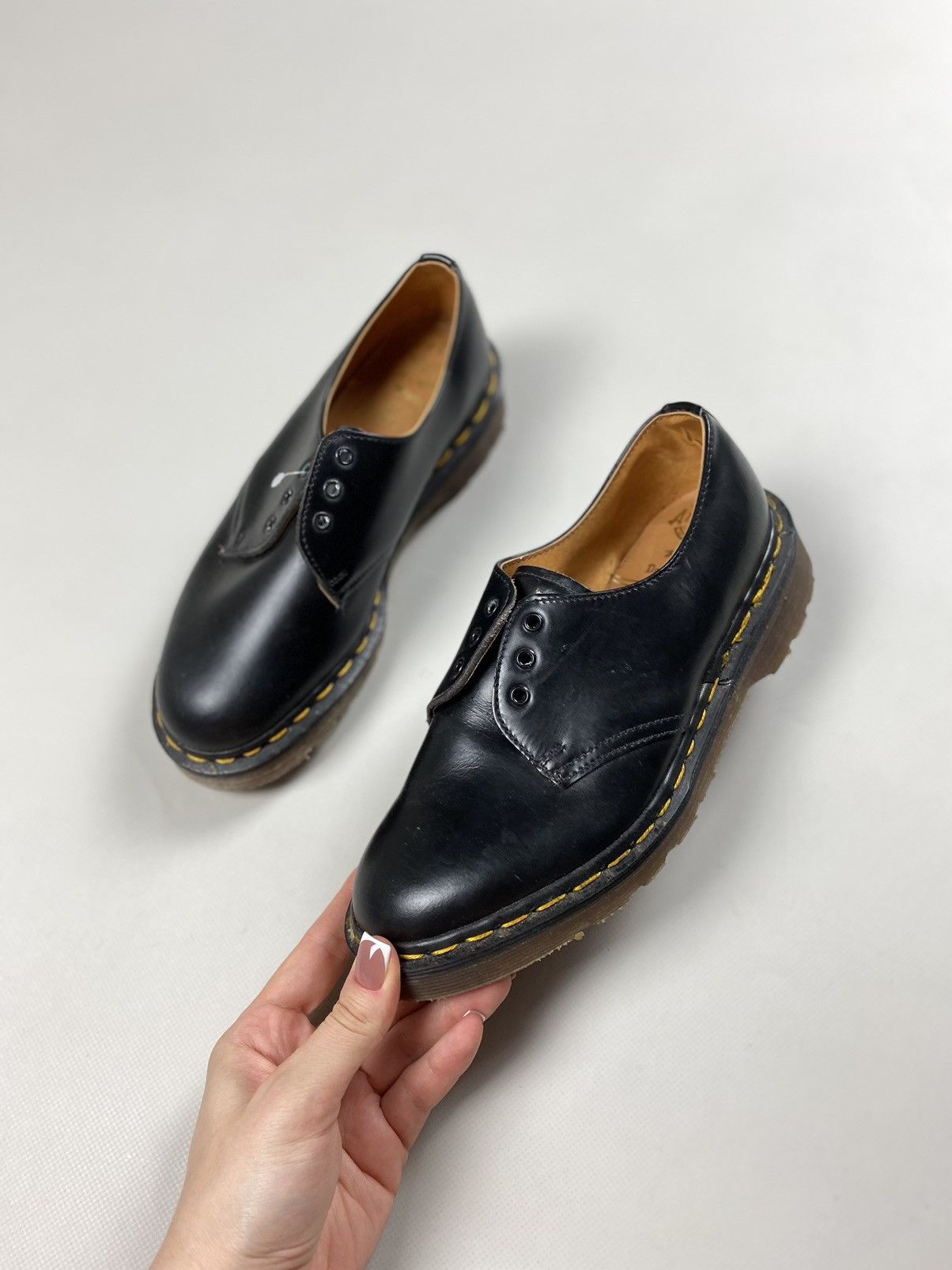 Dr. Martens Dr. Martens Vintage 1461 leather boots shoes England Size US 5.5 / IT 35.5 - 5 Thumbnail