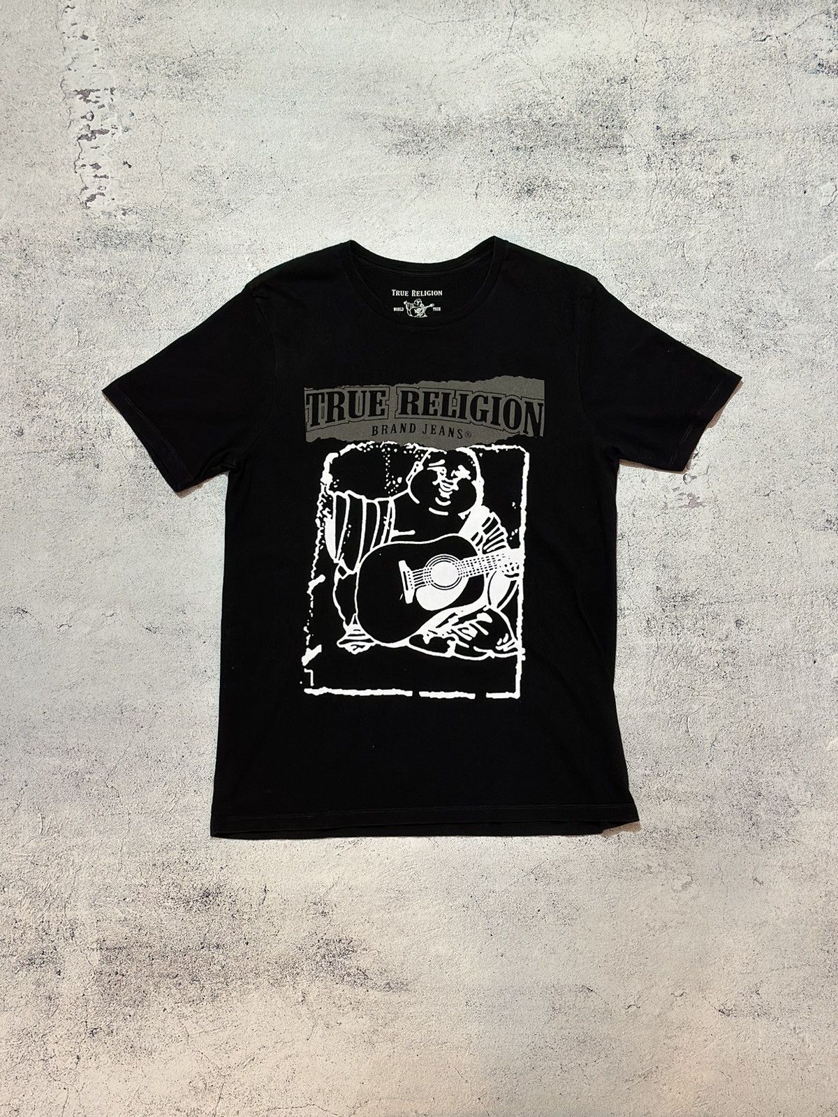 Japanese Brand × True Religion 🩸RARE🩸Vintage True Religion Big Logo T Shirt Size US S / EU 44-46 / 1 - 2 Thumbnail