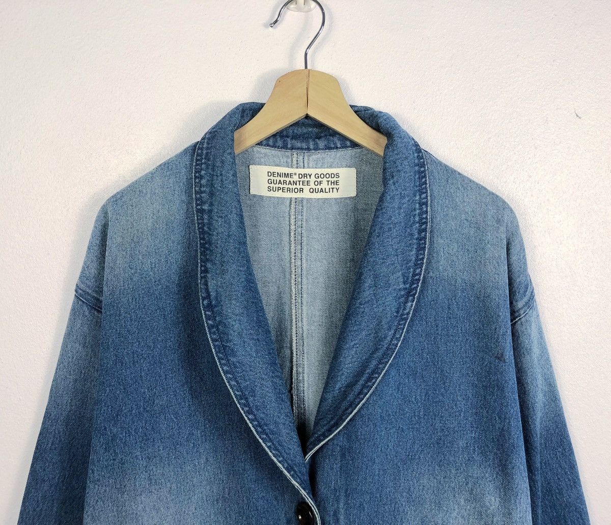 Denime Rare Vintage Denime Japan Long Robe Jacket Size US L / EU 52-54 / 3 - 2 Thumbnail