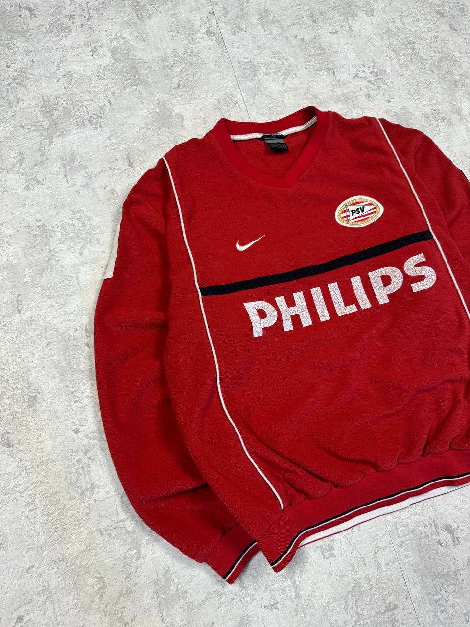 Nike Vintage Nike PSV Philips Big Logo Sweatshirt Size M Size US M / EU 48-50 / 2 - 2 Thumbnail