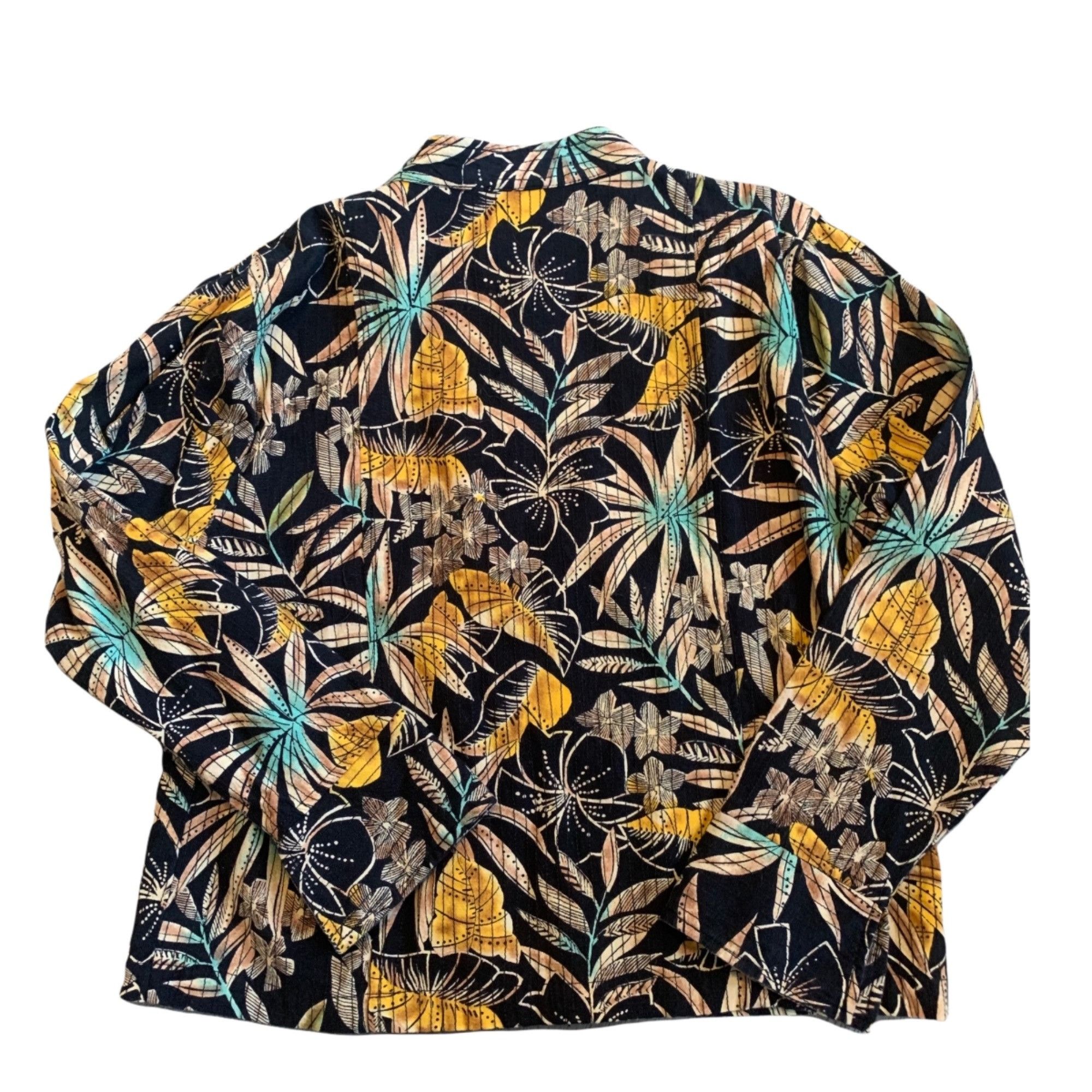 Other Life Style All Over Print Floral 100% Cotton Jacket XL Size XL / US 12-14 / IT 48-50 - 3 Thumbnail