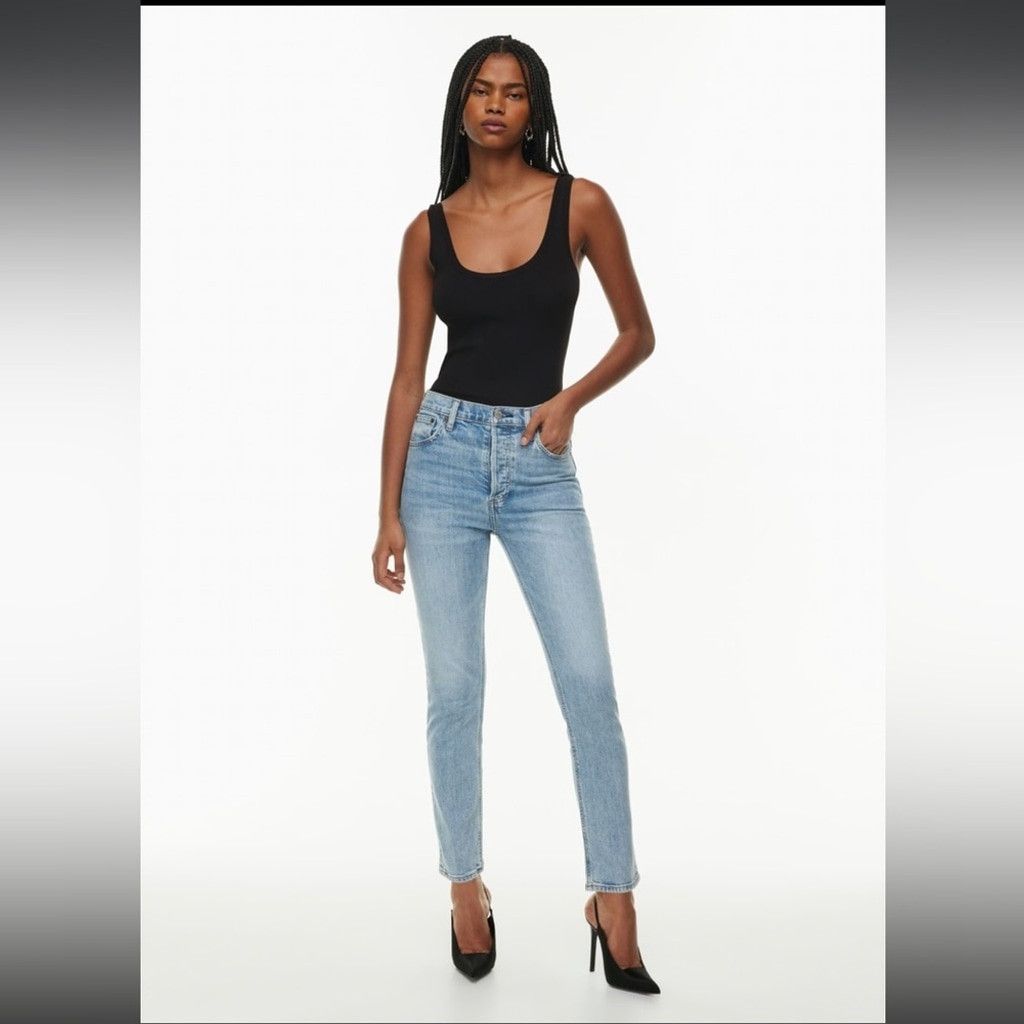 Aritzia The Yoko High Rise Slim Size 42" / US 20 - 1 Thumbnail