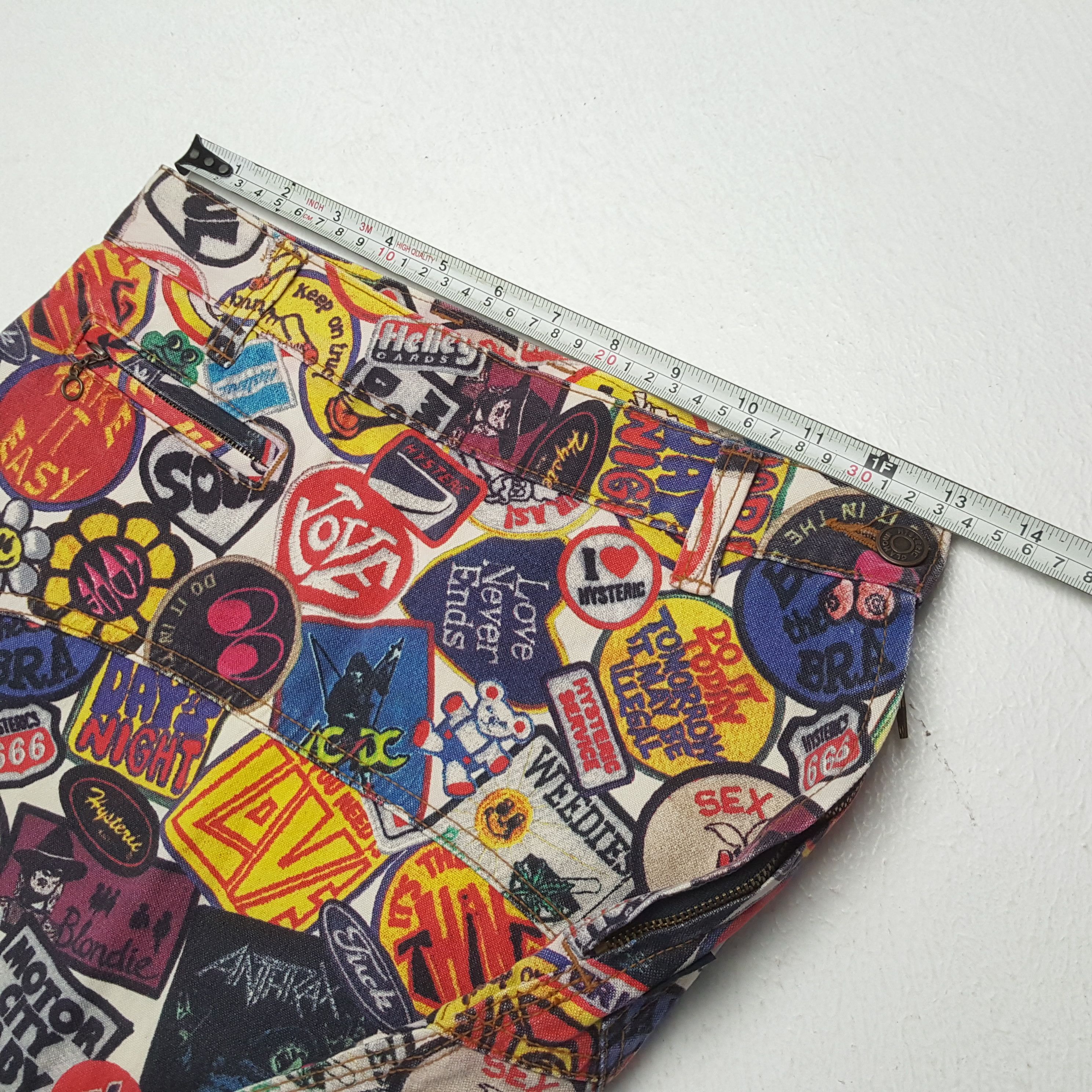 Hysteric Glamour × Japanese Brand × Vintage HYSTERIC GLAMOUR Japanese Brand Rare Design Skirt Size 26" / US 2 / IT 38 - 7 Thumbnail