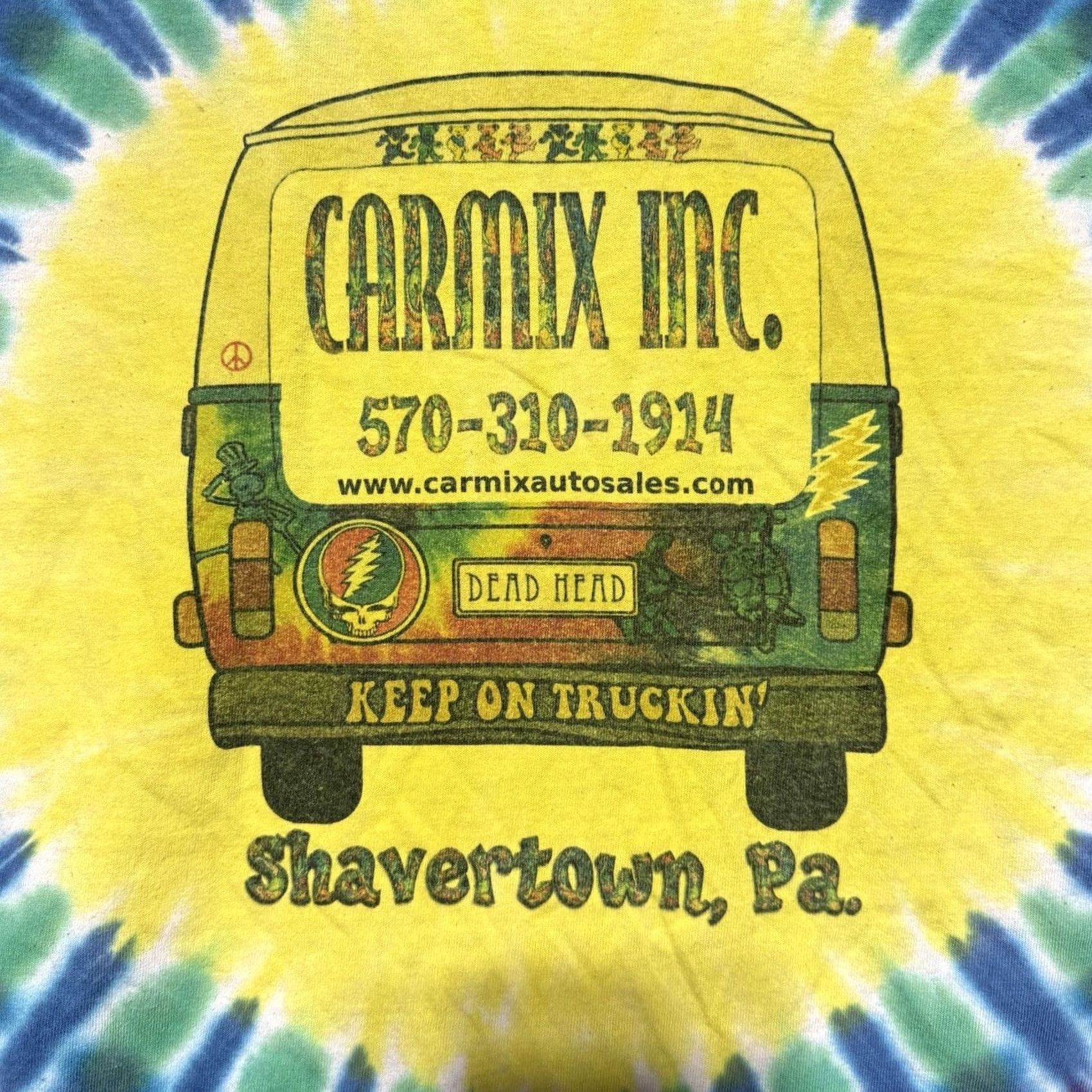 Port & Company Port & Company Tie Dye T-Shirt Sz XL Men Crew Neck Multicolor 2010-2019 Grateful Dead Collaboration Hippie Band Shirt Size XL Mens Size US XL / EU 56 / 4 - 4 Thumbnail