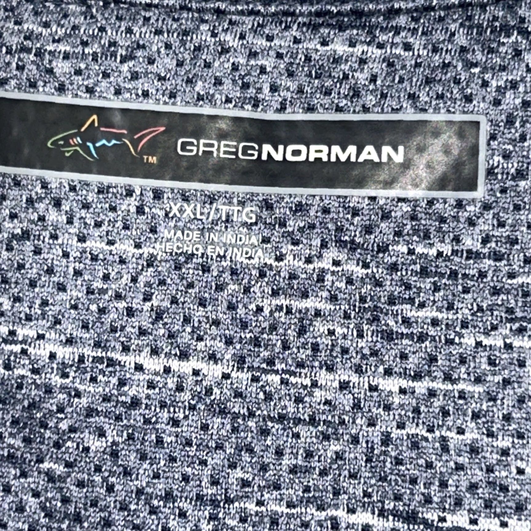 Vintage Greg Norman Mens 2XL Sweater Pullover 1/4 Zip Heathered Gray Golf Weather Casual Shirt Size US XXL / EU 58 / 5 - 3 Thumbnail