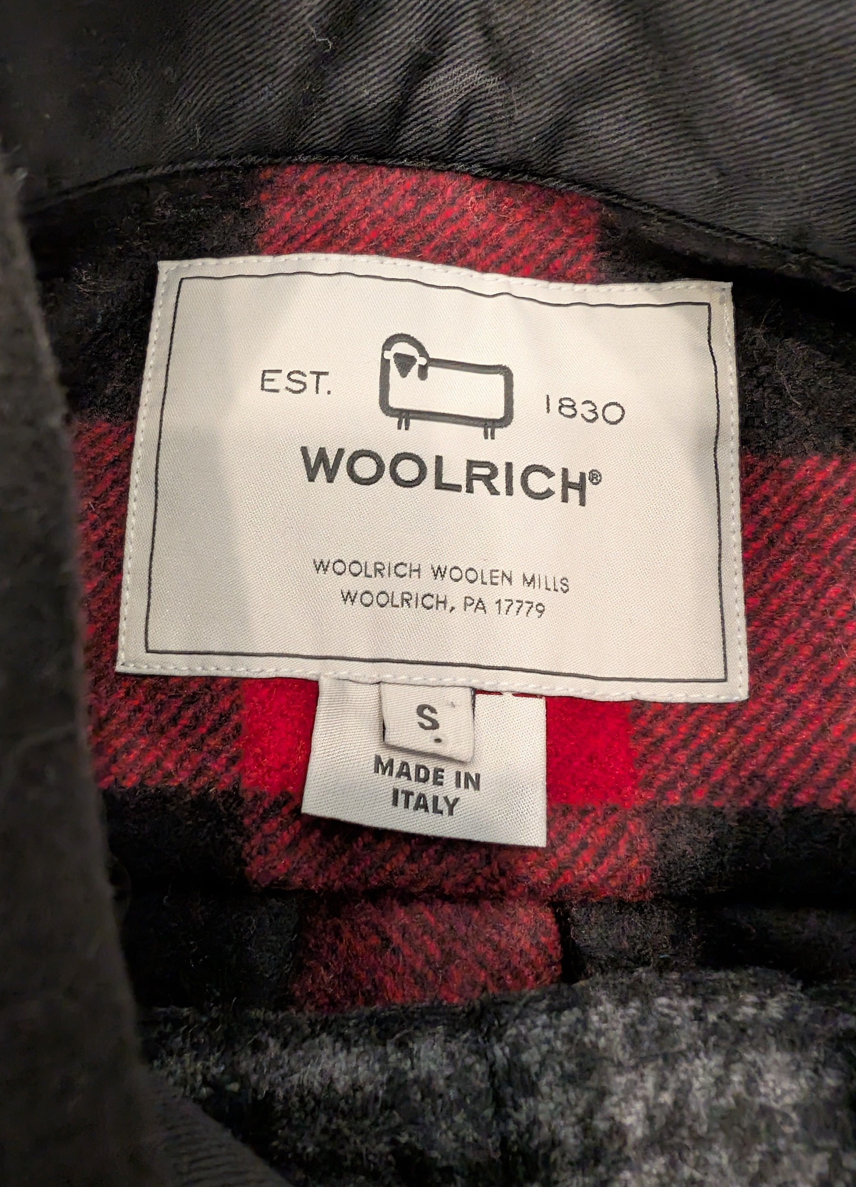 Woolrich Woolen Mills LNWOT Woolrich Alaskan Melton Wool Overshirt Made in Italy Size US S / EU 44-46 / 1 - 3 Thumbnail
