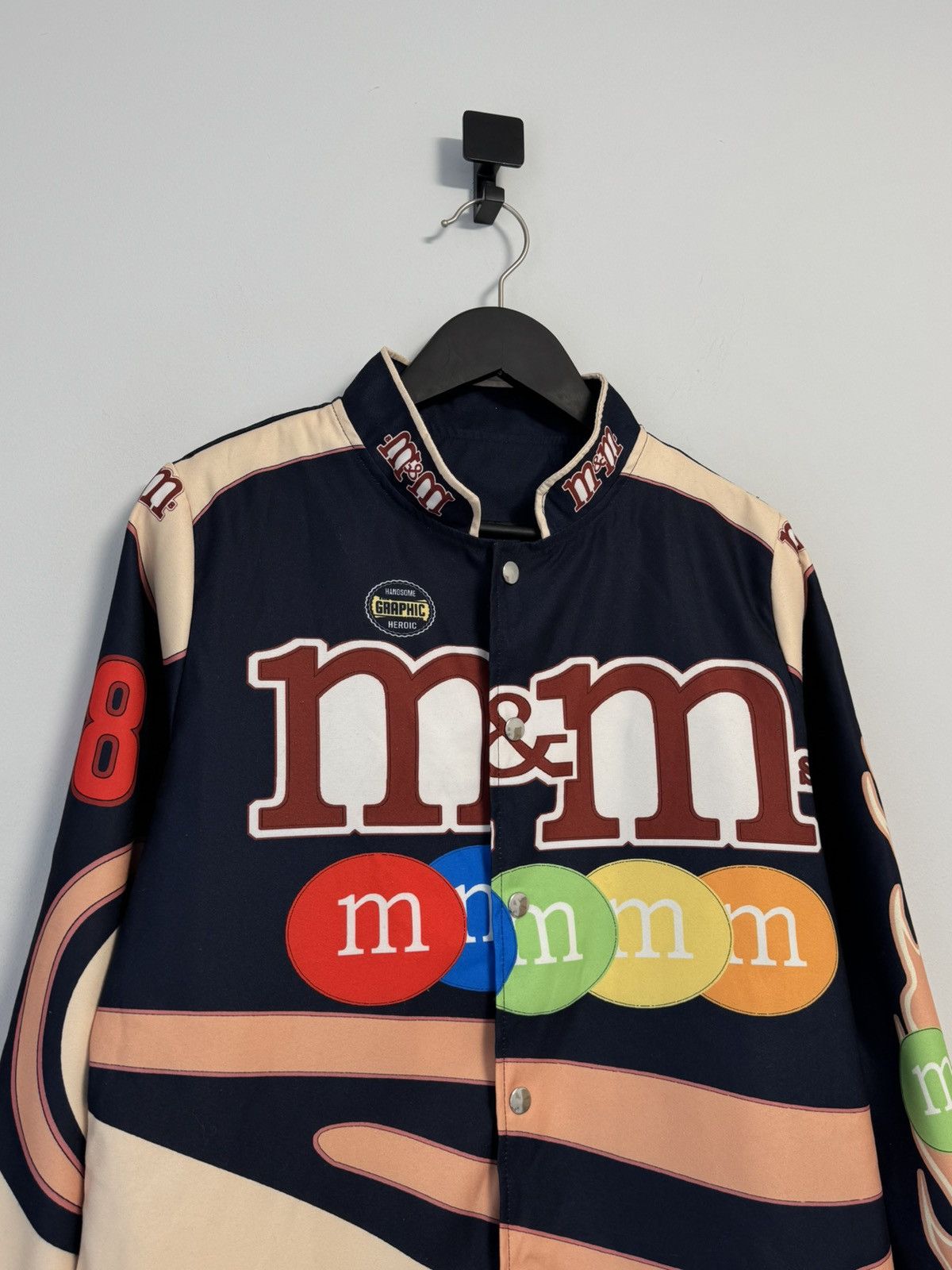 NASCAR Vintage M&M’s Racing Jacket Nascar Style Graphic Button Size US M / EU 48-50 / 2 - 2 Thumbnail