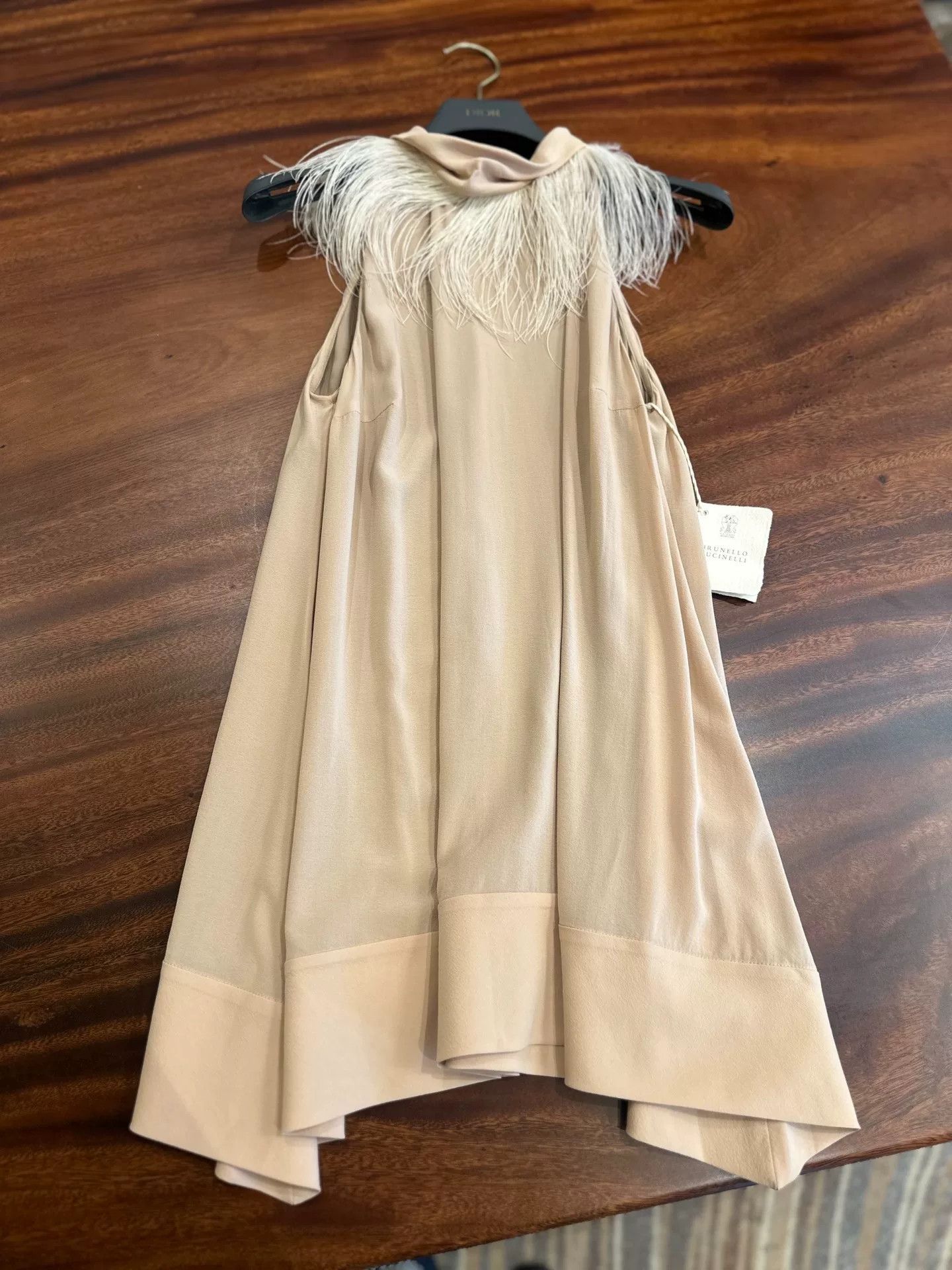 Brunello Cucinelli Brunello Cucinelli Feather Sleeveless Top Size US M / EU 48-50 / 2 - 1 Thumbnail