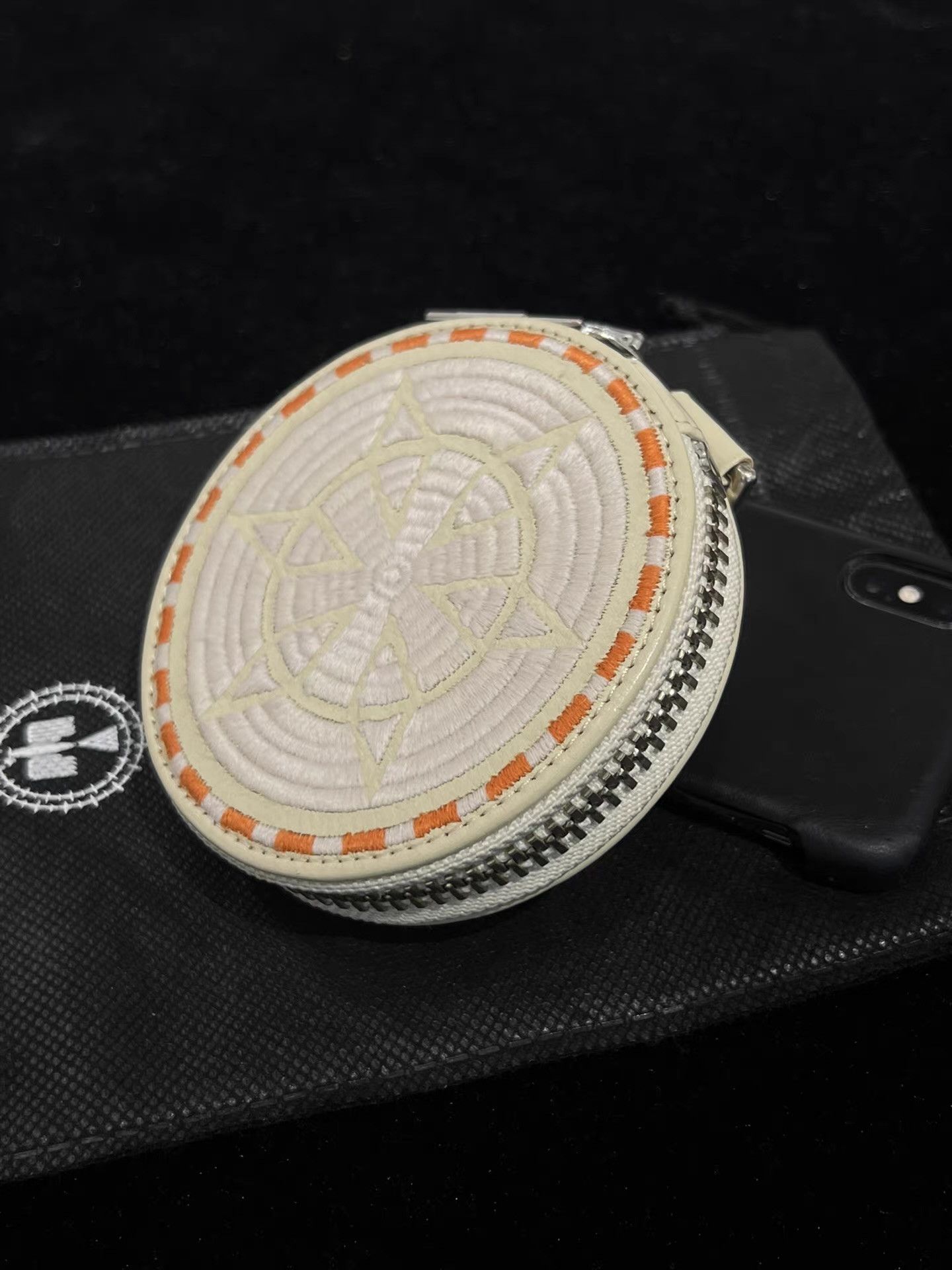 Blackmeans Blackmeans Embroidered Star Disc Coin Purse Archive Q13 Size ONE SIZE - 6 Thumbnail