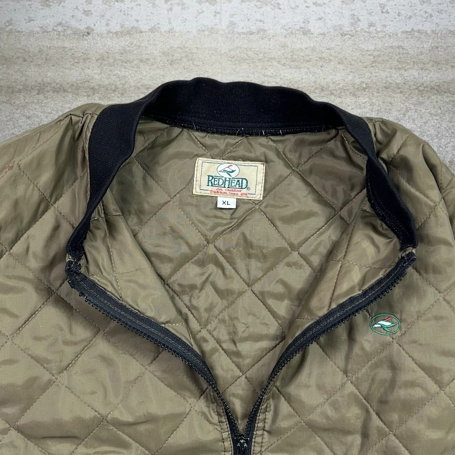 Redhead Vintage 90s Redhead Puffer Jacket Mens XL Green Polyester Size US XL / EU 56 / 4 - 4 Thumbnail