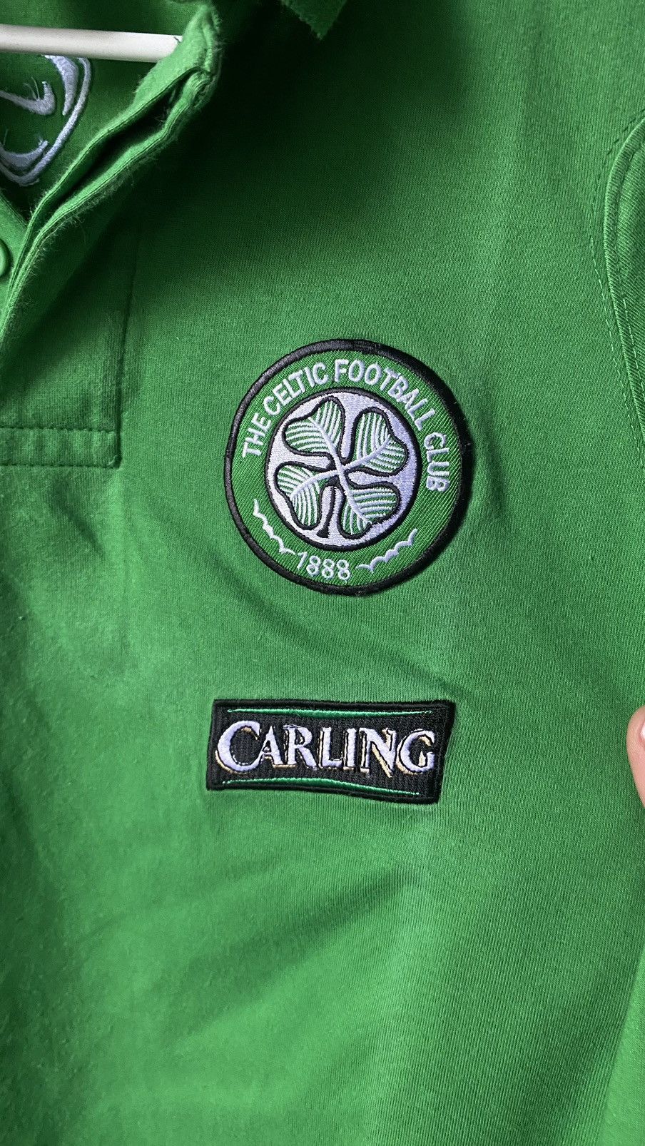 Nike Vintage Celtic Nike polo jersey Size US L / EU 52-54 / 3 - 5 Thumbnail