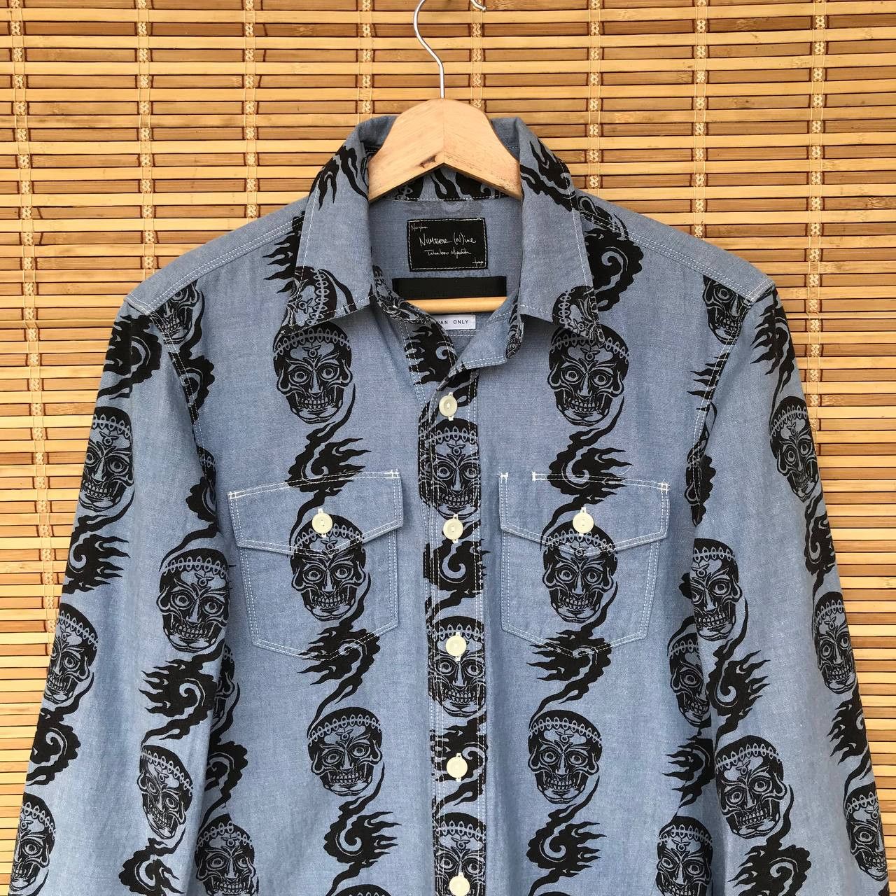 Number (N)ine × Takahiromiyashita The Soloist. NUMBERNINE X MAGICAL DESIGN SKULL PRINTED TAKAHIRO MIYASHITA Size US M / EU 48-50 / 2 - 11 Thumbnail