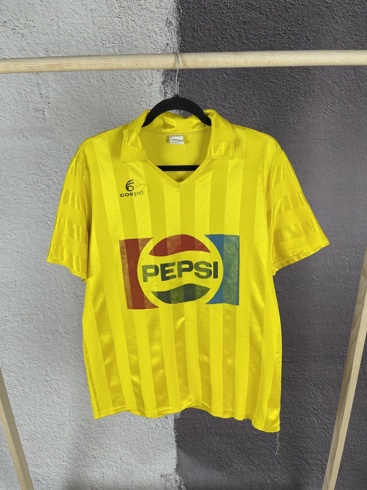 Vintage Blockcore #14 Cospo Pepsi Vintage 80s 90s jersey T shirt Size US L / EU 52-54 / 3 - 1 Thumbnail