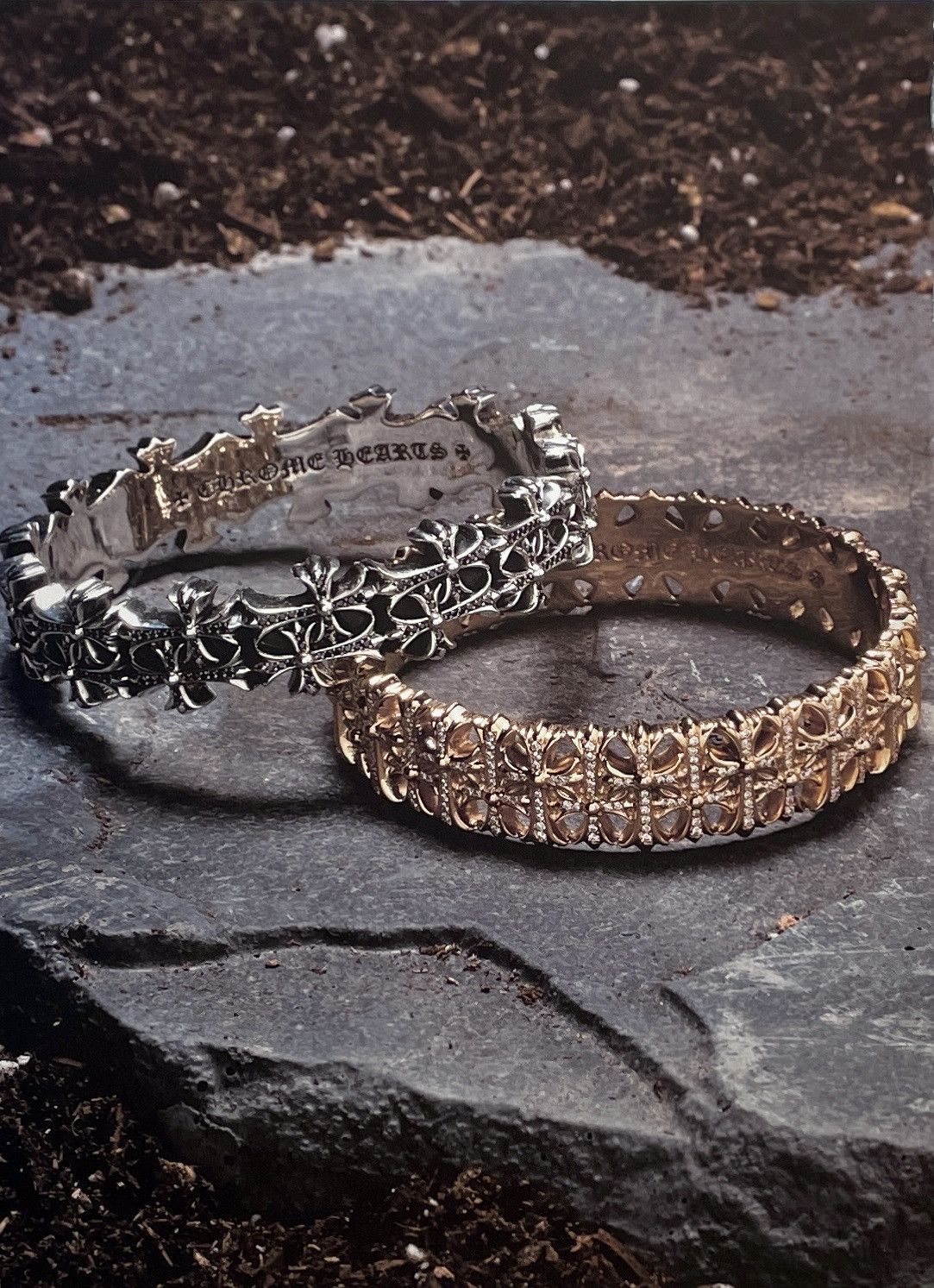 Chrome Hearts Chrome Hearts bracelet 9x11 Framed poster Size ONE SIZE - 2 Thumbnail