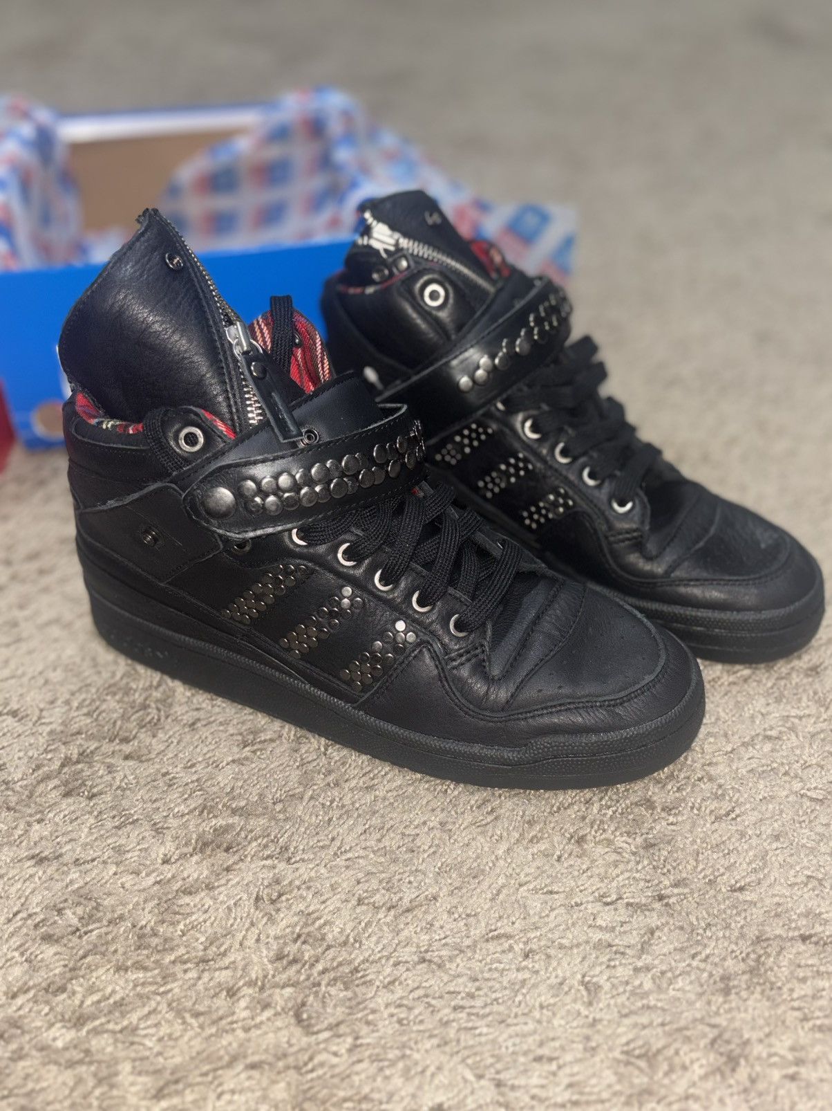 Adidas × Diesel Rare 2011 Adidas X Diesel Forum Studded Deadstock | Grailed