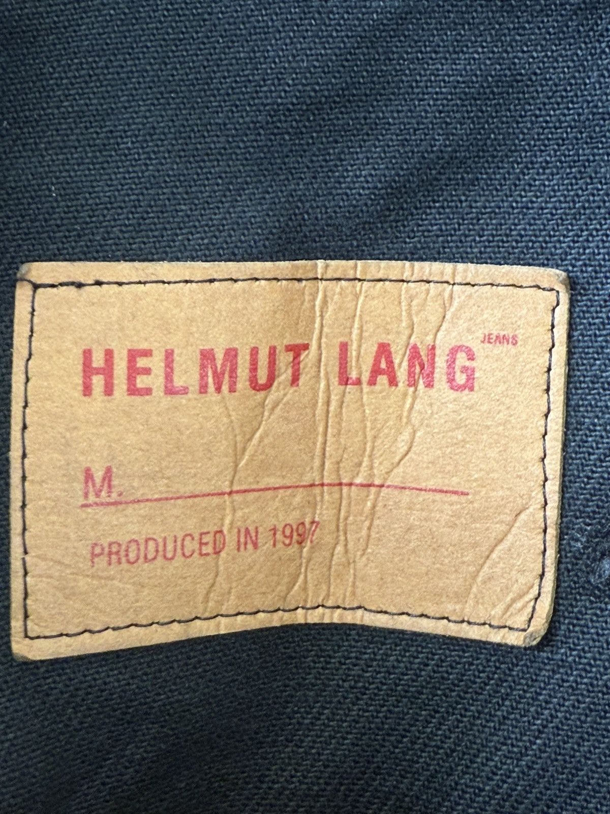 Helmut Lang VERY RARE 1997 Helmut Lang Unionjack rubber paint denim vest Size US S / EU 44-46 / 1 - 4 Thumbnail
