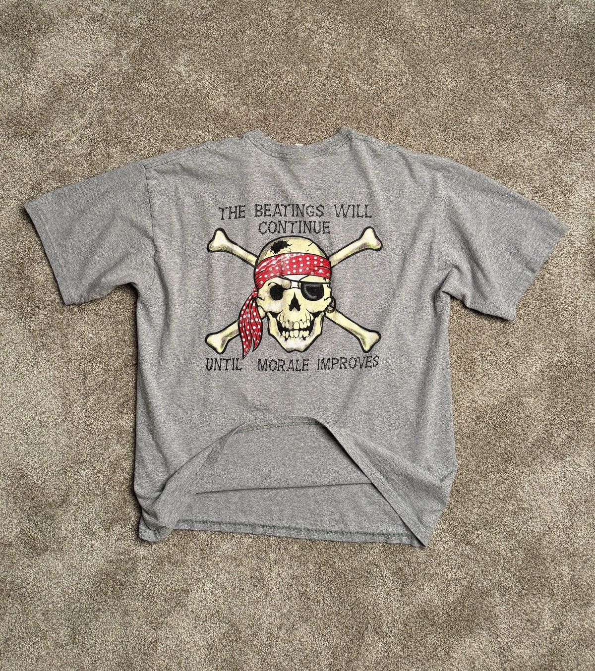 Vintage BAHAMAS MORALE PIRATE TEE Size US XL / EU 56 / 4 - 1 Thumbnail