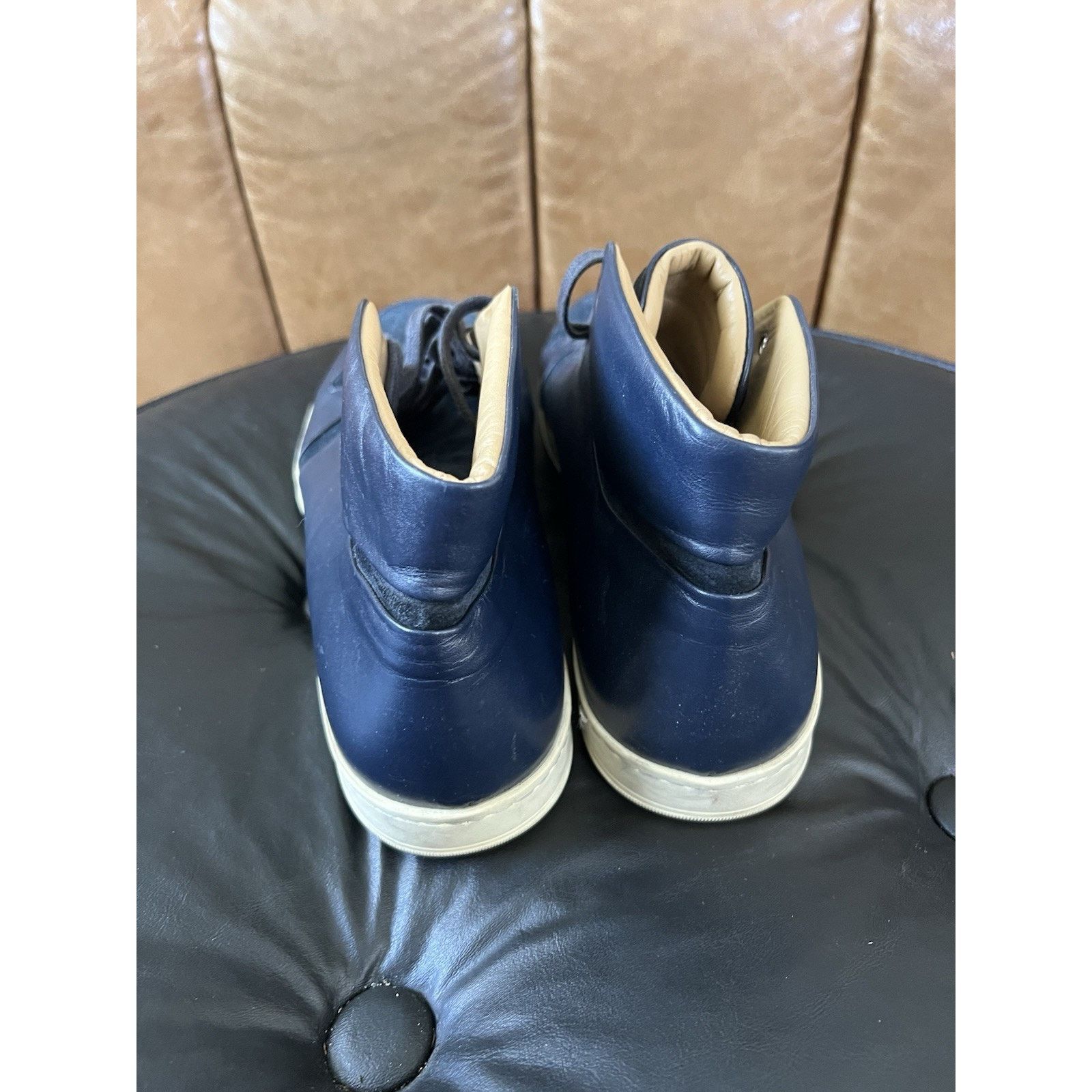 Other LAVATI Navy-Mid | NAVY Italian Leather Shoes US 11 Size US 11 / EU 44 - 4 Thumbnail