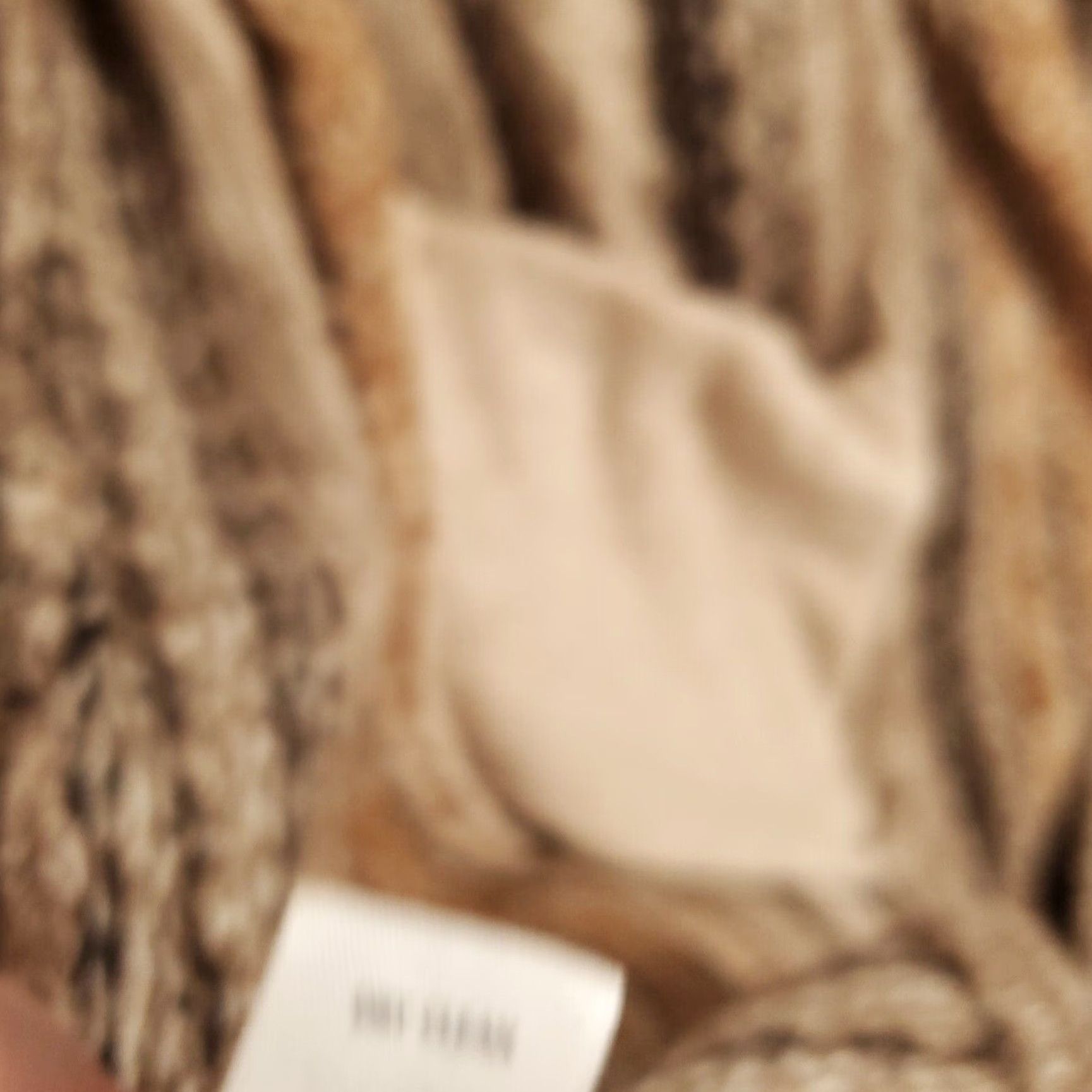 J. Jill J. Jill Cardigan Womens Small Brown Alpaca Wool Geometric Open Pockets Bohemian Classic Knit Size S / US 4 / IT 40 - 7 Thumbnail