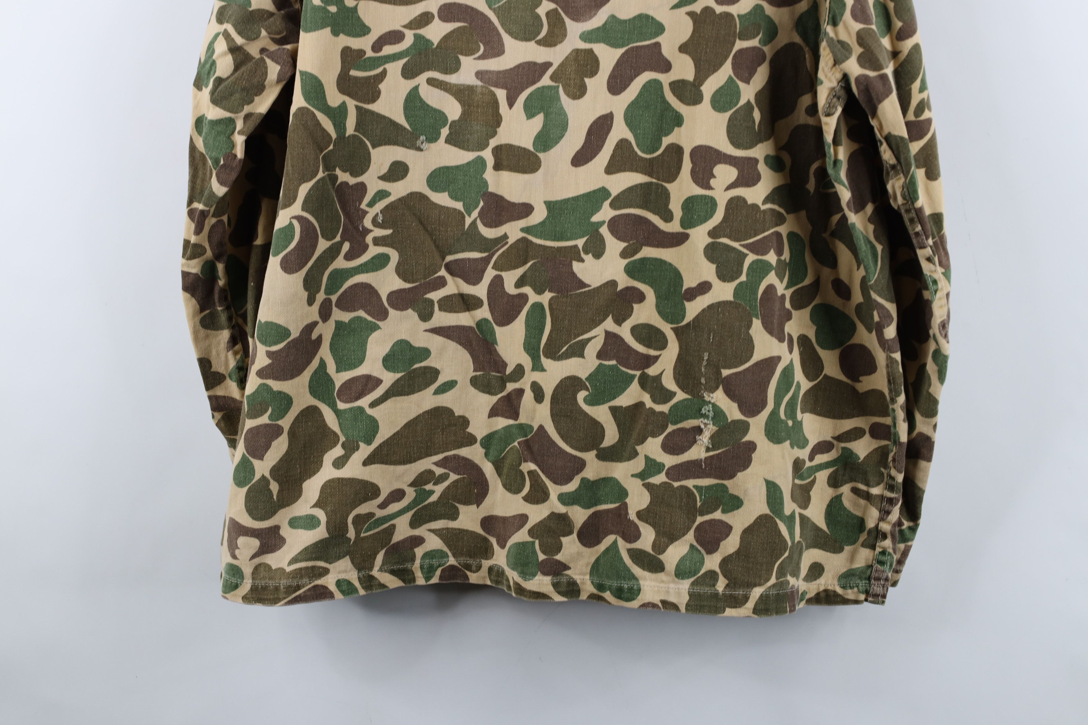 Vintage Vintage 70s Streetwear Frogskin Camouflage Field Jacket USA Size US XXL / EU 58 / 5 - 16 Thumbnail