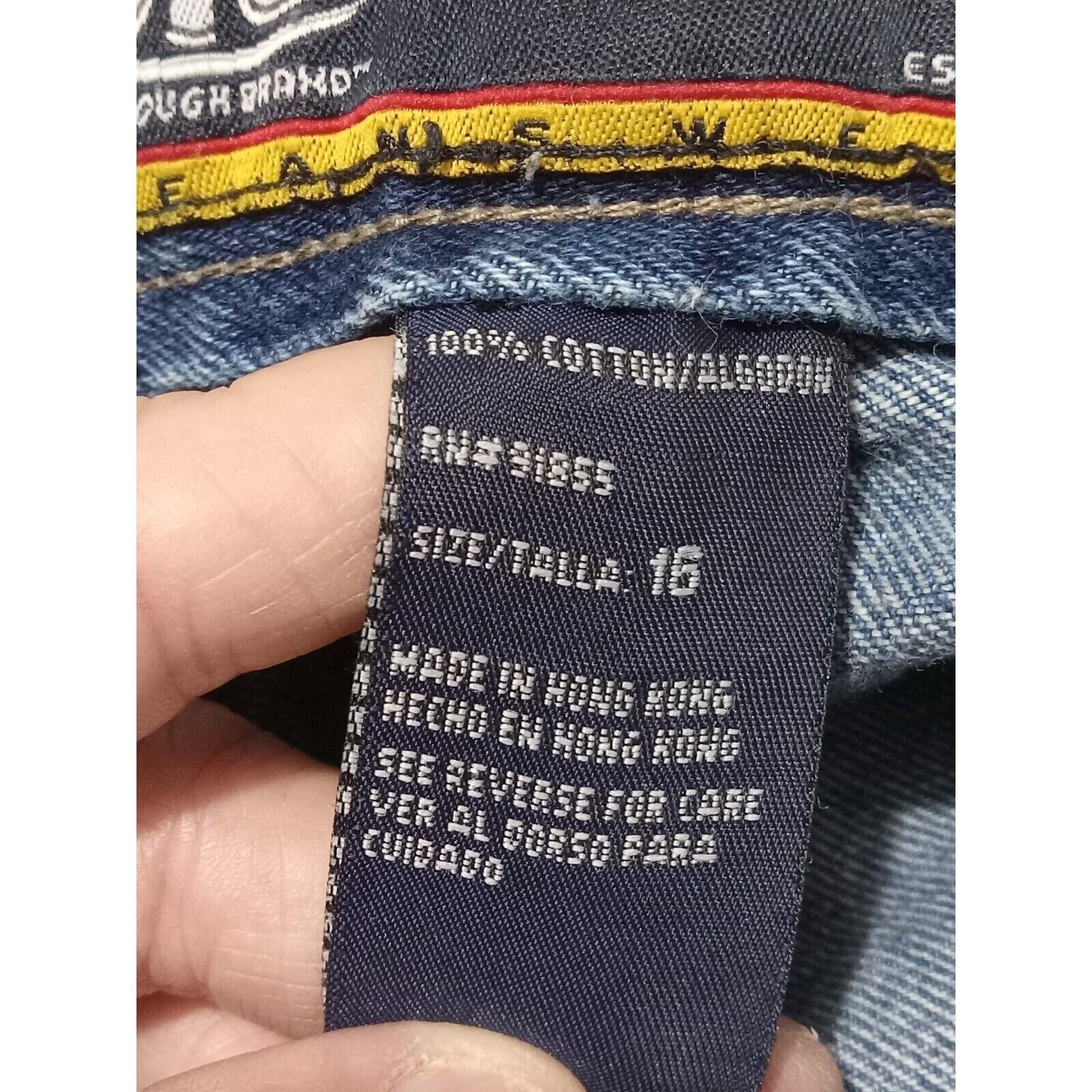 & Other Stories OTB Jeans 16 (26 X 20) Womens Capri Denim Baggy Y2K Vintage Size 38" / US 16 / IT 52 - 7 Thumbnail
