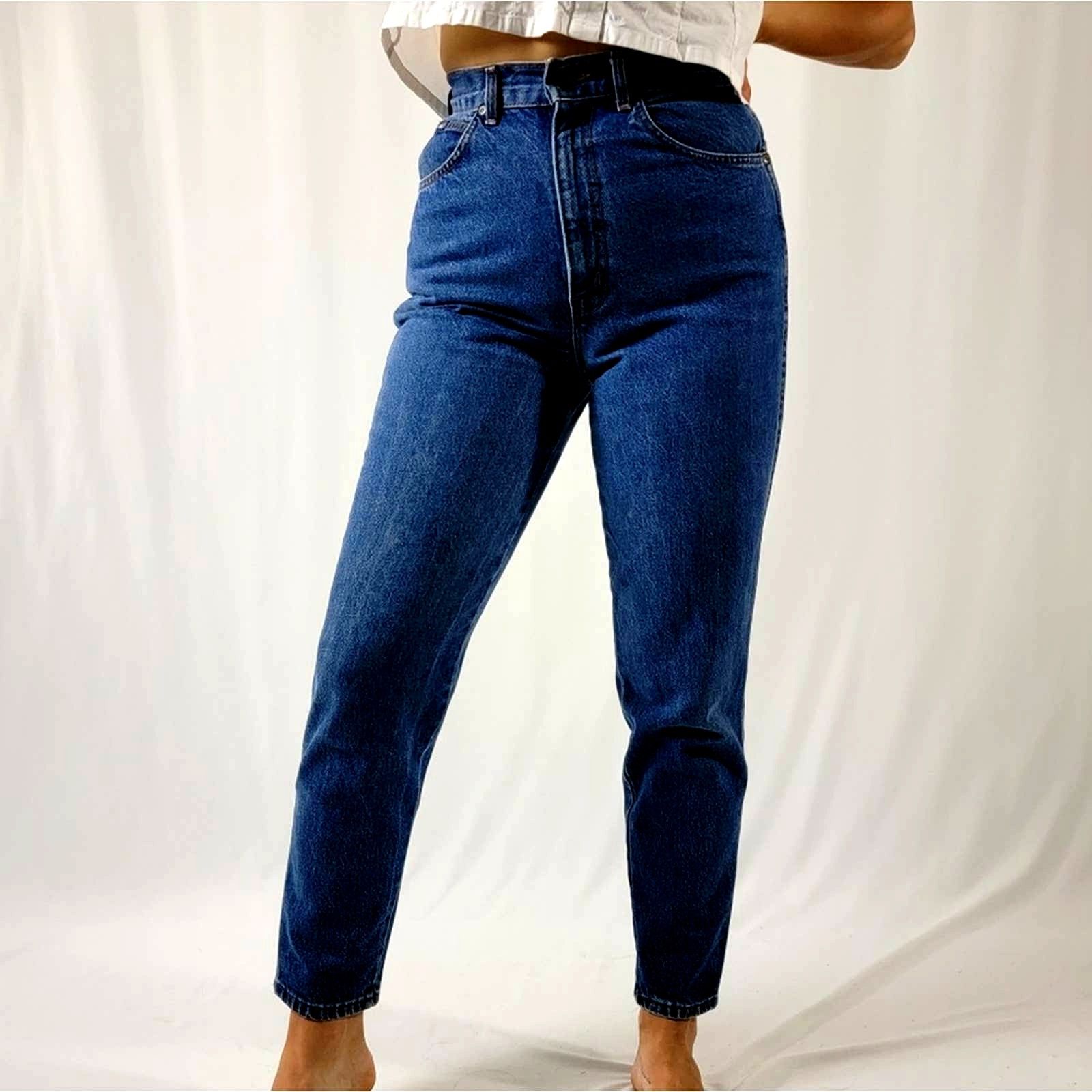 Vintage Vintage USA High Rise Mom Jeans By Chic Size 32" / US 10 / IT 46 - 2 Thumbnail