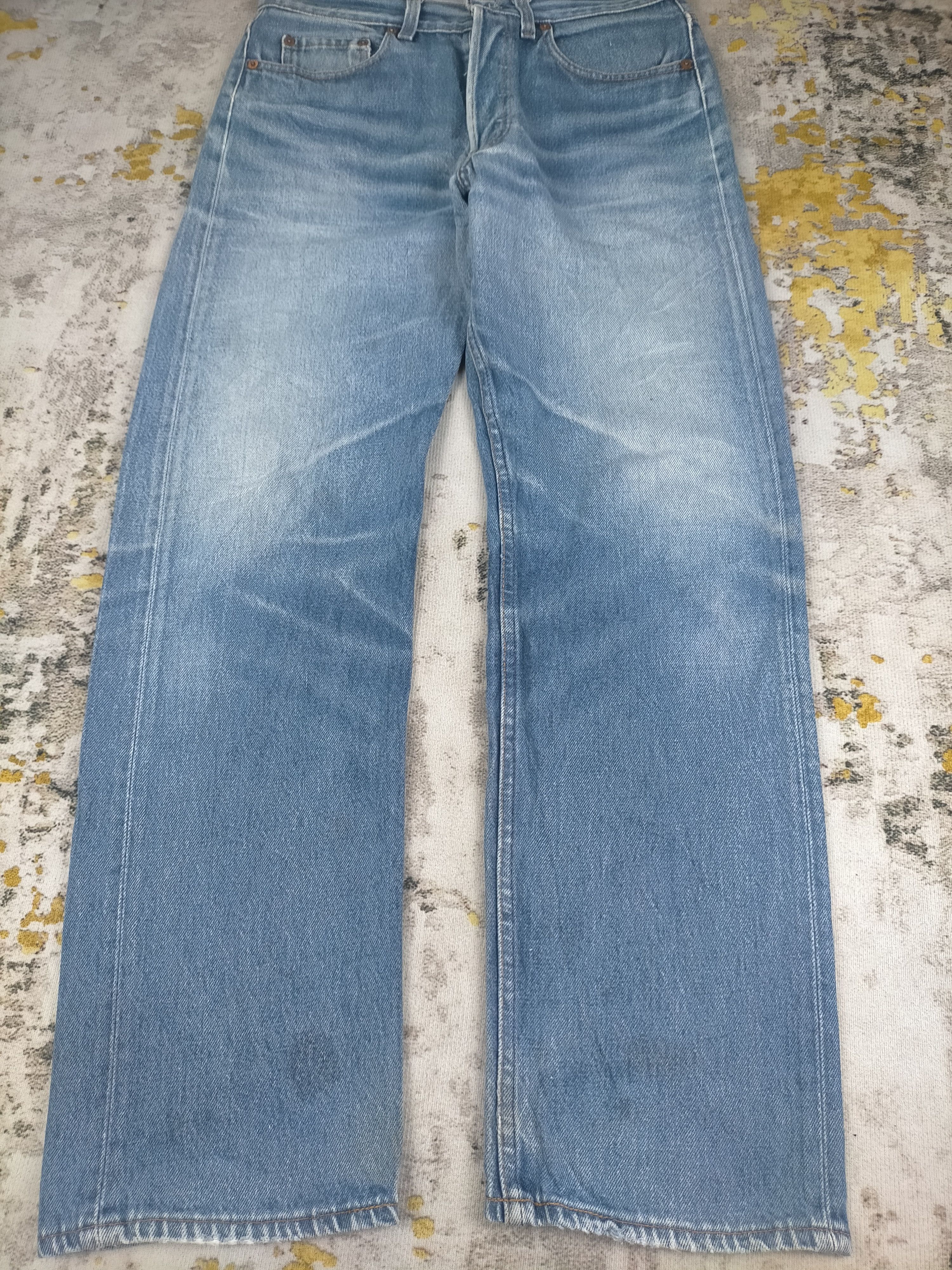 Levi's Vintage Clothing 🔥80s Vintage Levis 501 Button 501 Mudwash Distressed Jeans Size US 31 - 1 Thumbnail