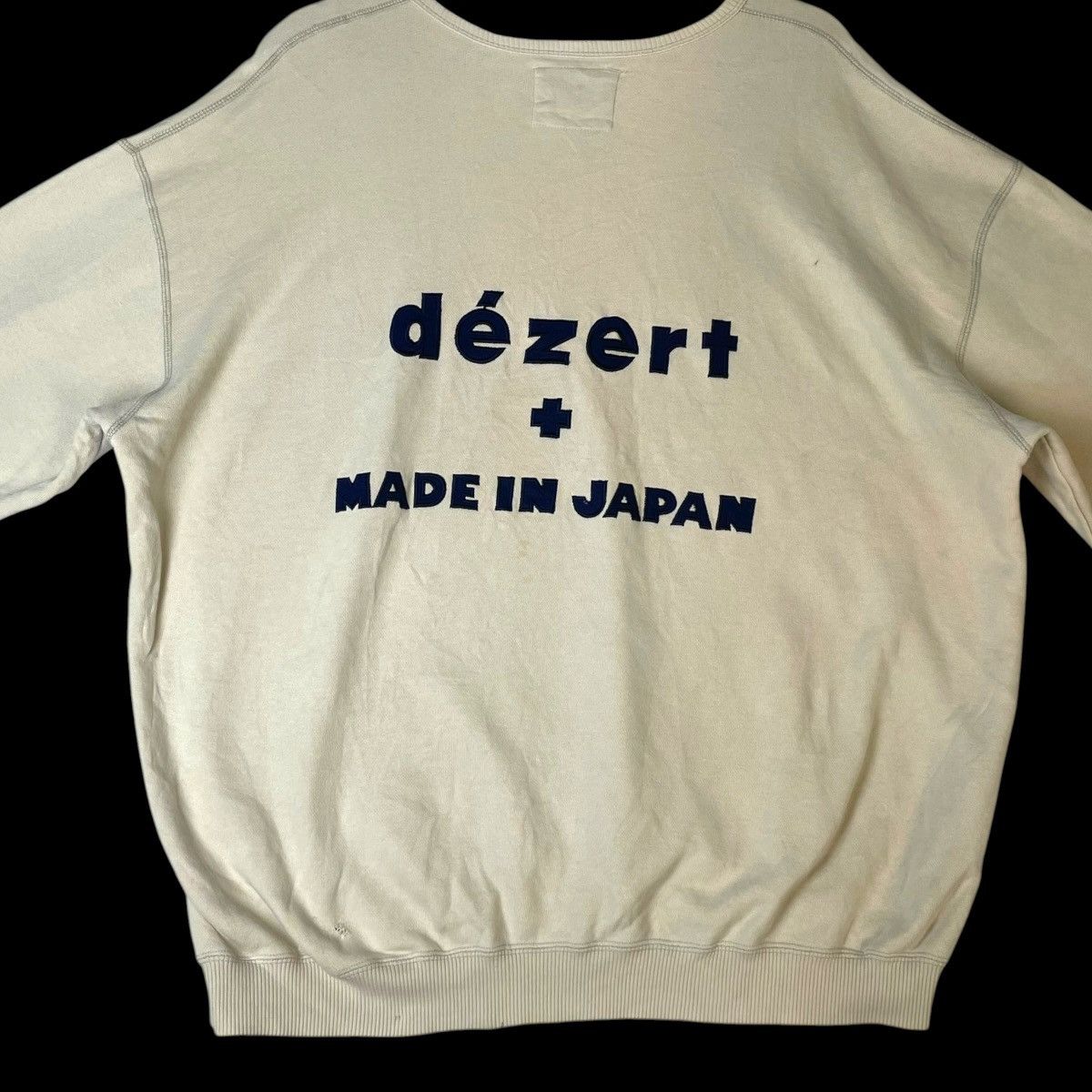 Dezert 🇯🇵 VINTAGE DEZERT EMBROIDERED SPELL OUT SWEATSHIRT Size US L / EU 52-54 / 3 - 6 Thumbnail