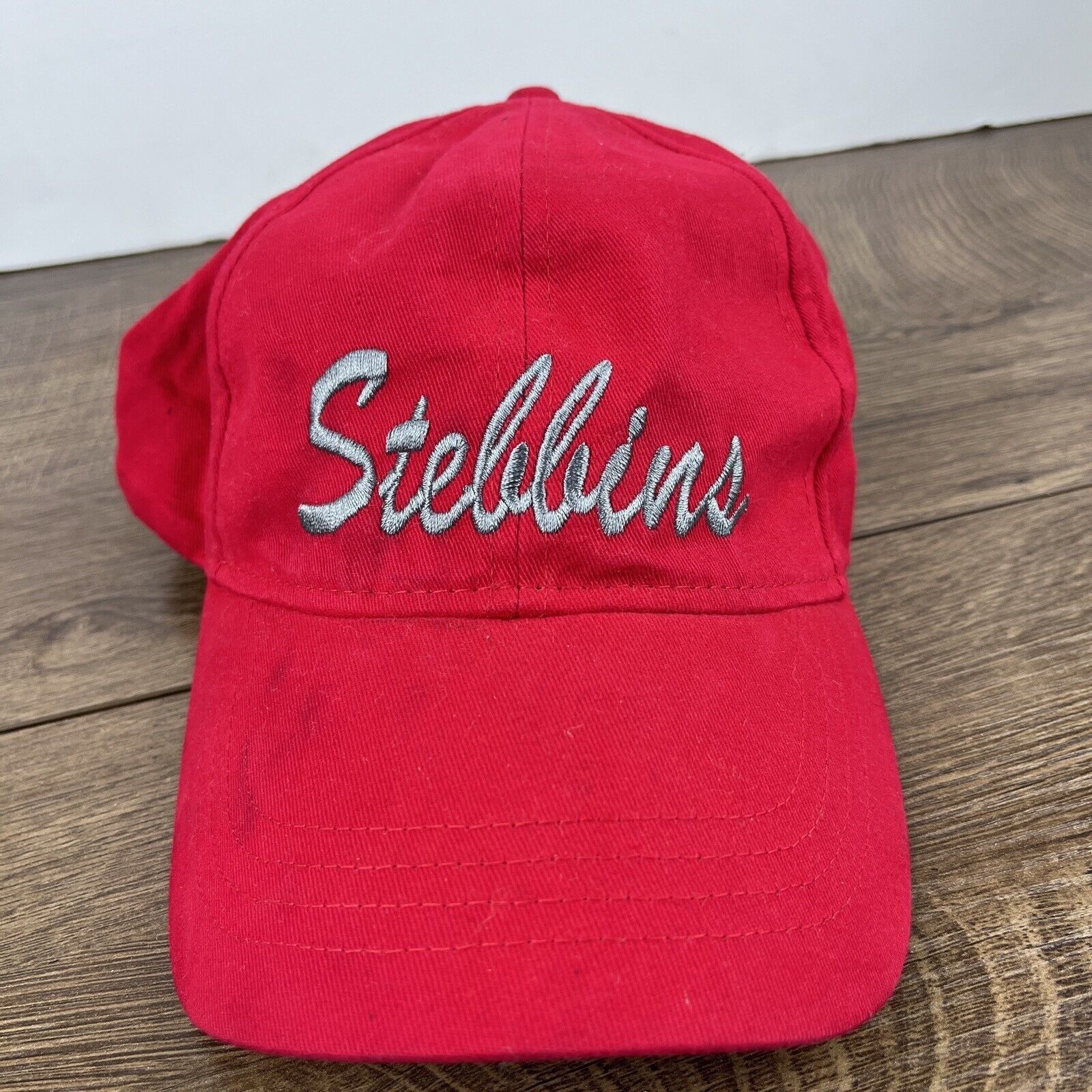 Other Stebbins Hat Stebbins High School Hat Red Hat Adjustable Adu Size ONE SIZE - 4 Thumbnail