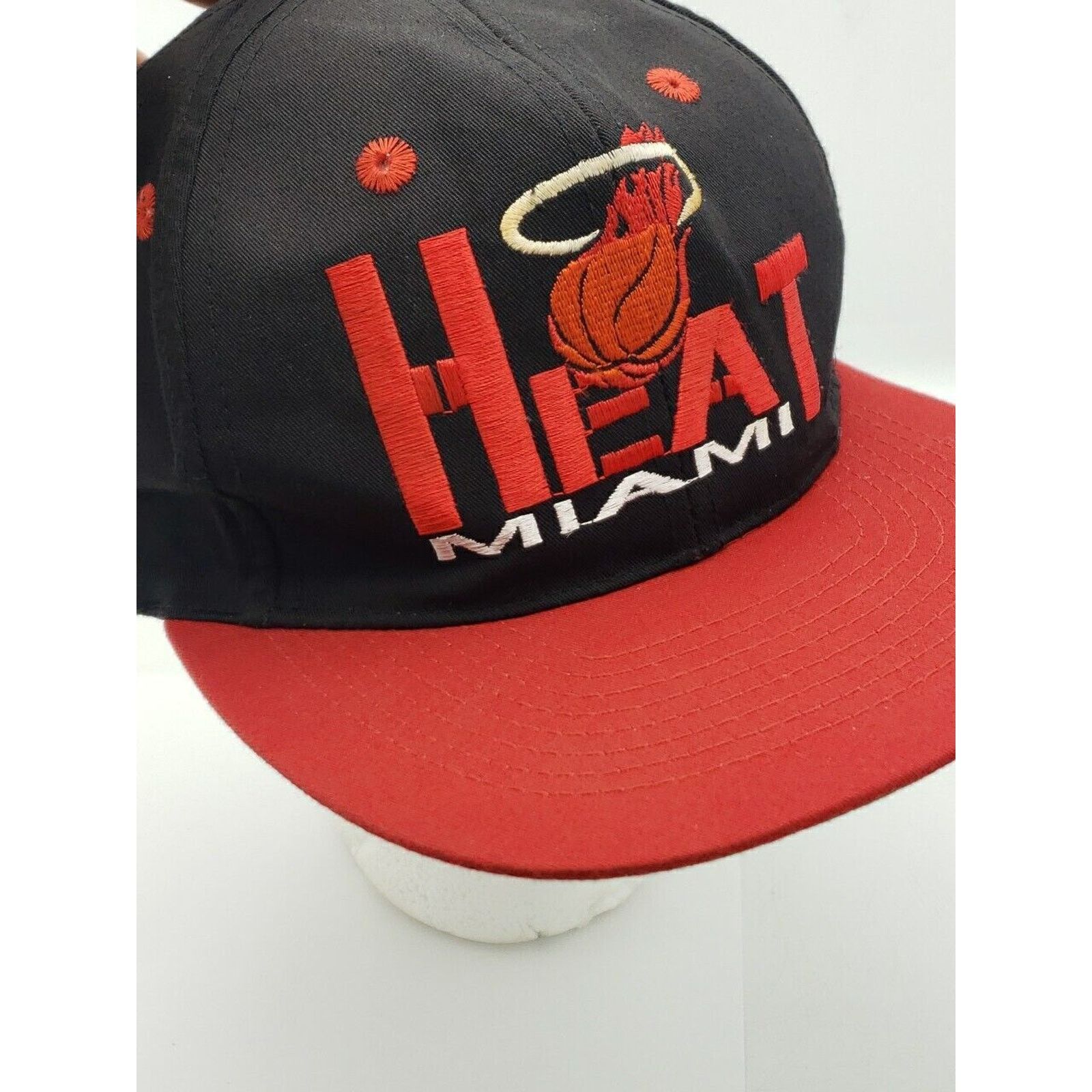 Other Vintage 1990s 90s G.C.C. Miami Heat Logo spell out hat Size ONE SIZE - 14 Thumbnail