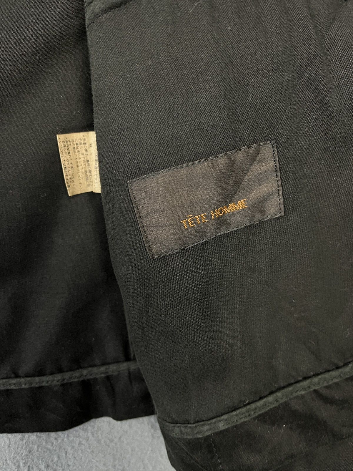 Issey Miyake Tete Homme Katoh Kazutaka Asymmetrical Jacket Size US M / EU 48-50 / 2 - 12 Thumbnail