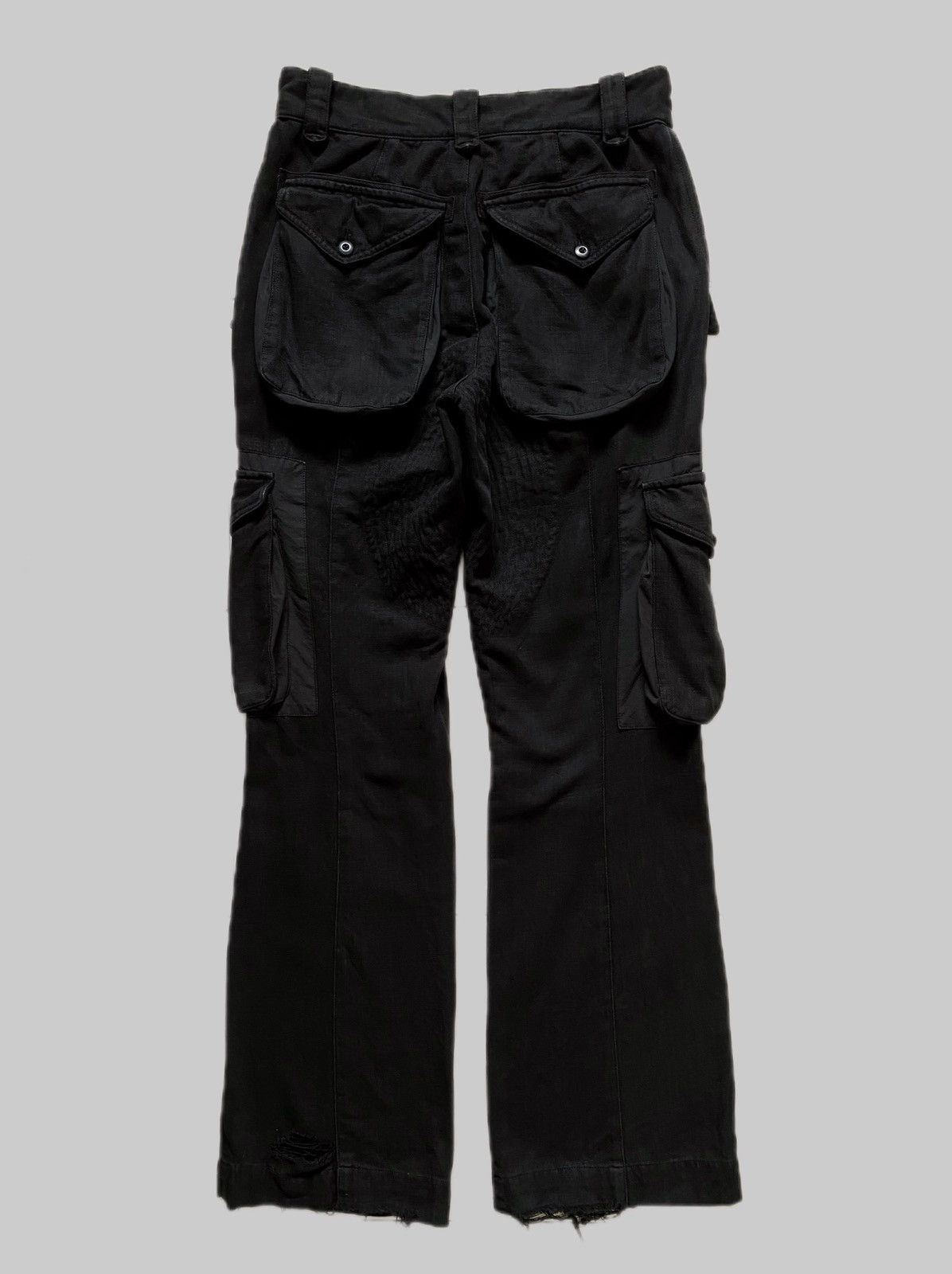 JUN MEN Jun Club Utility Flare Cargo Pants Size US 31 - 10 Thumbnail