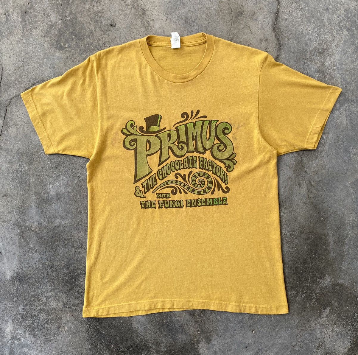 Band Tees Vintage Distressed Primus & The Chocolate Factory Band Tees Size US M / EU 48-50 / 2 - 1 Thumbnail