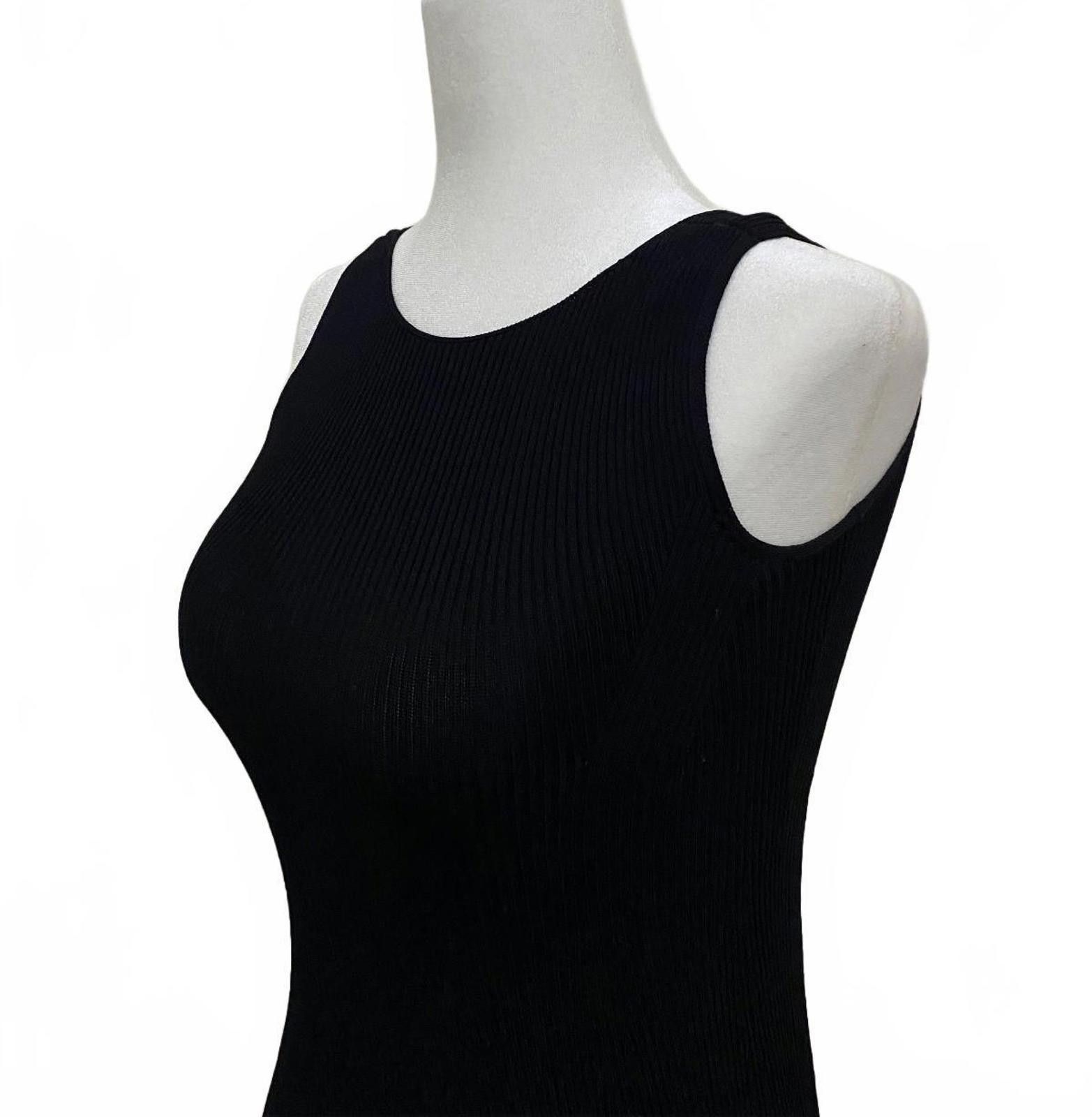 Uniqlo MAME KUROGOUCHI x UNIQLO Knit Midi Dress in Black (X-SMALL) Size XS / US 0-2 / IT 36-38 - 4 Thumbnail