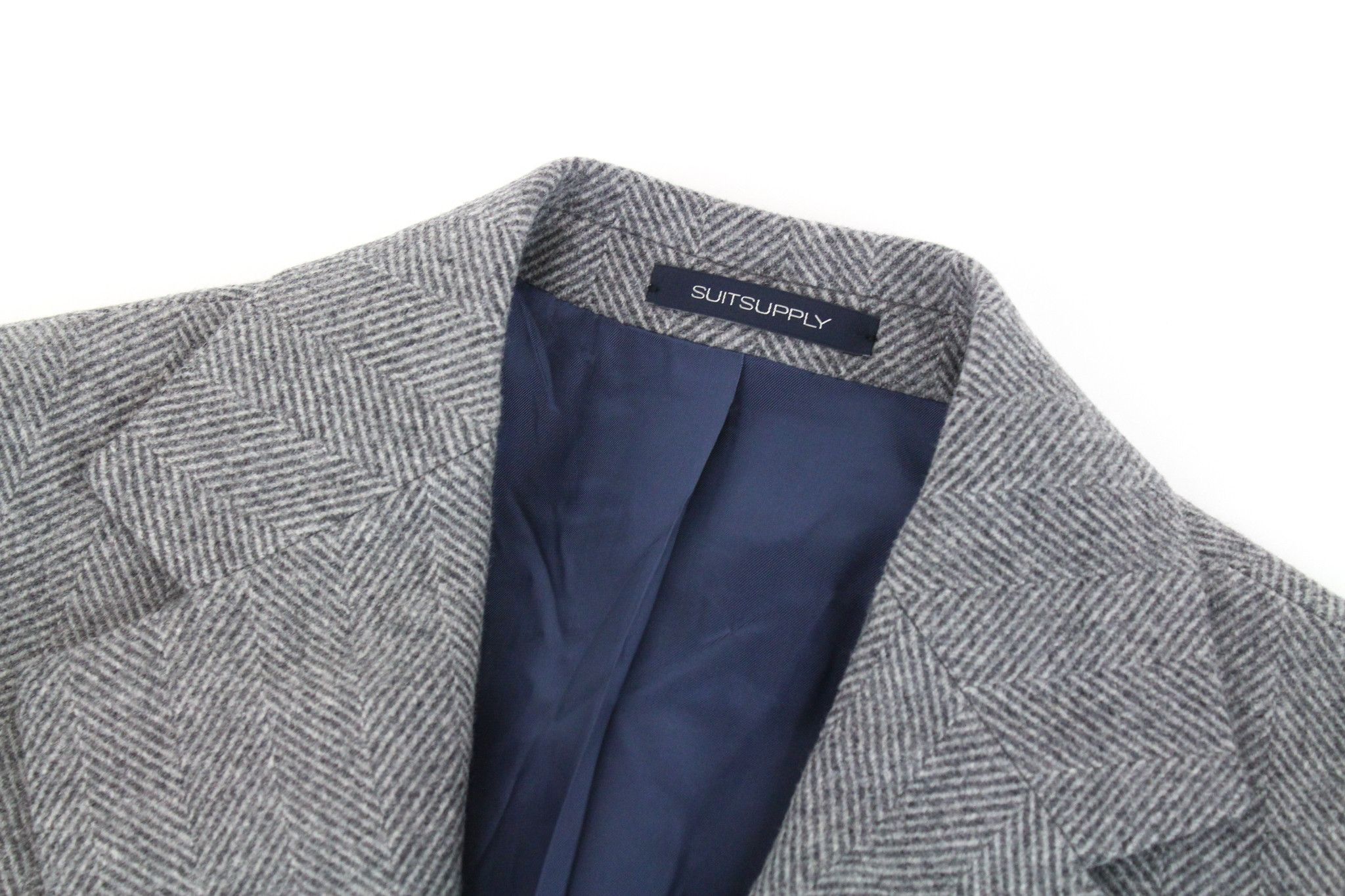 Suitsupply VICENZA UK36R Grey Wool Cashmere Coat 66633 Size US S / EU 44-46 / 1 - 4 Thumbnail