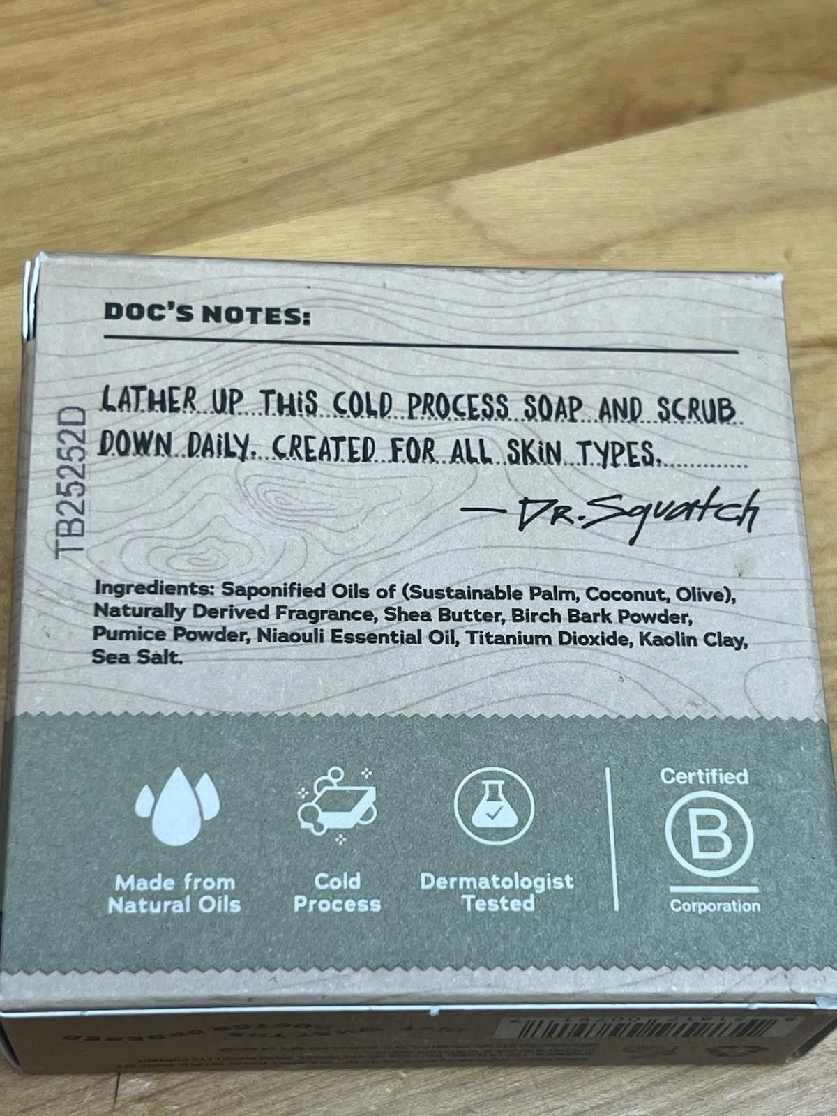Other Dr. Squatch Birchwood Breeze All Natural Soap Men Medium Size ONE SIZE - 9 Thumbnail