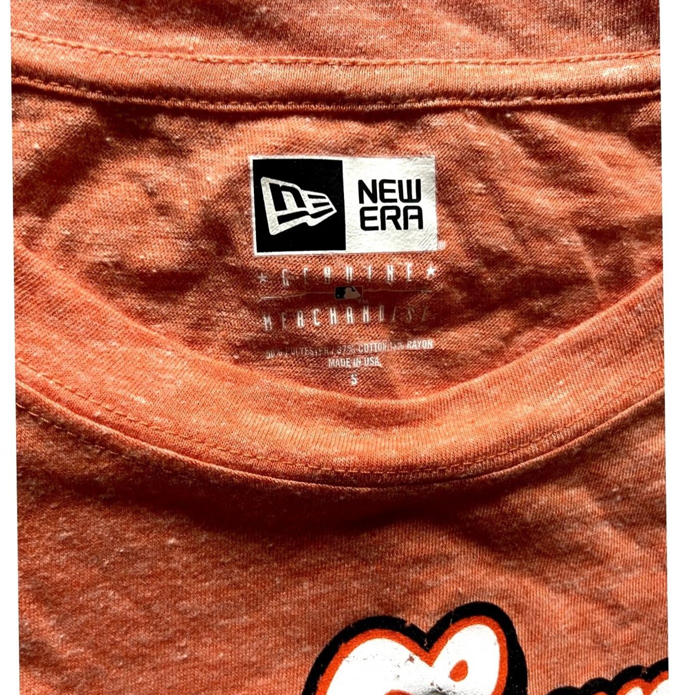 New Era VINTAGE San Francisco Giants MLB New Era Orange T Shirt Womens S Size S / US 4 / IT 40 - 4 Thumbnail